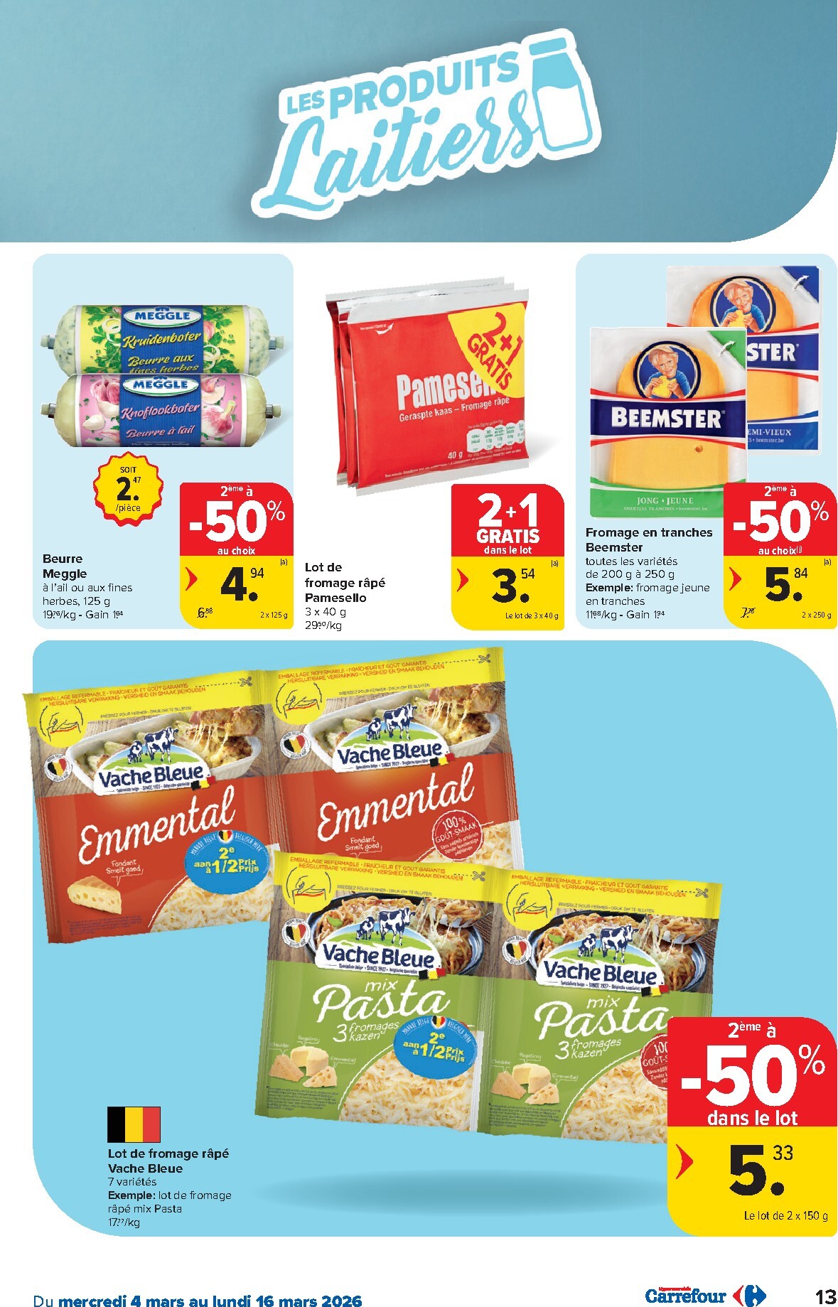 carrefour - De Carrefour Hypermarchés folder geldig vanaf 04/03/2026 t/m 16/03/2026 - page: 13