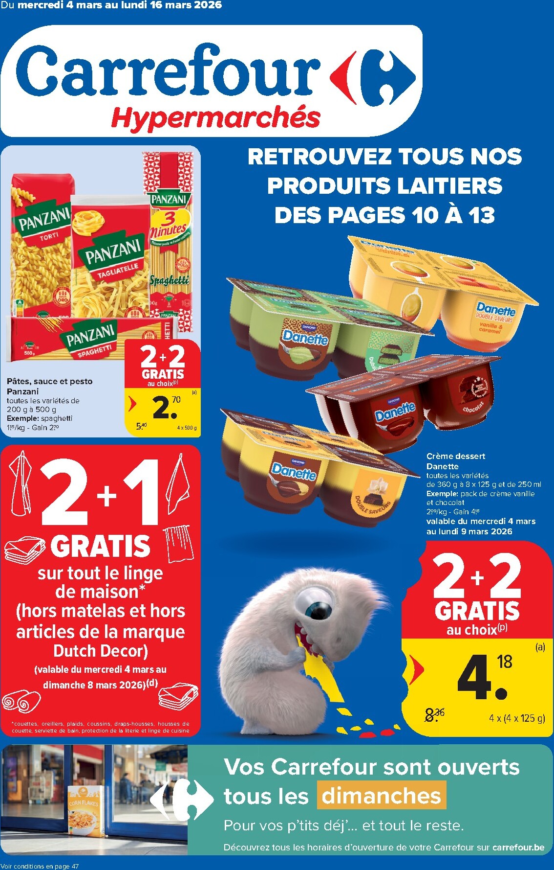 carrefour - De Carrefour Hypermarchés folder geldig vanaf 04/03/2026 t/m 16/03/2026
