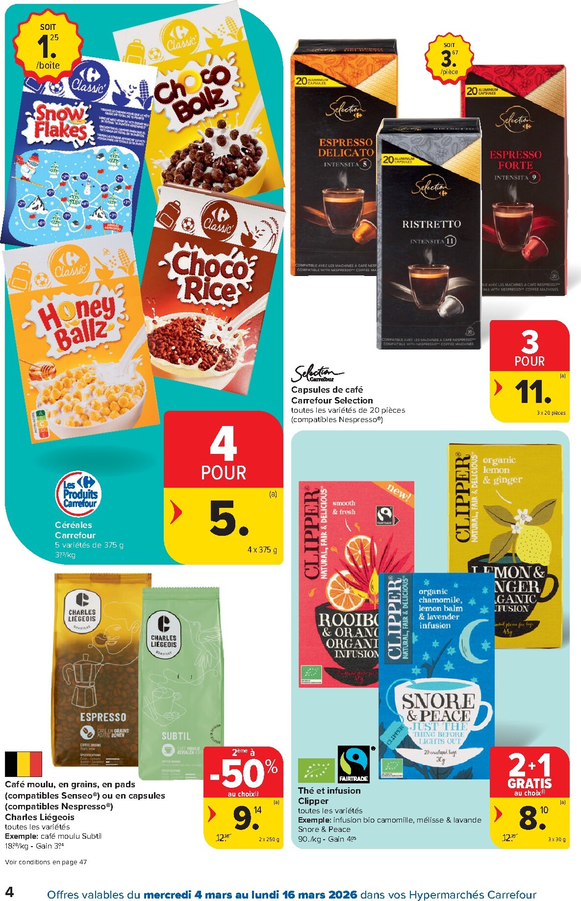 carrefour - De Carrefour Hypermarchés folder geldig vanaf 04/03/2026 t/m 16/03/2026 - page: 4