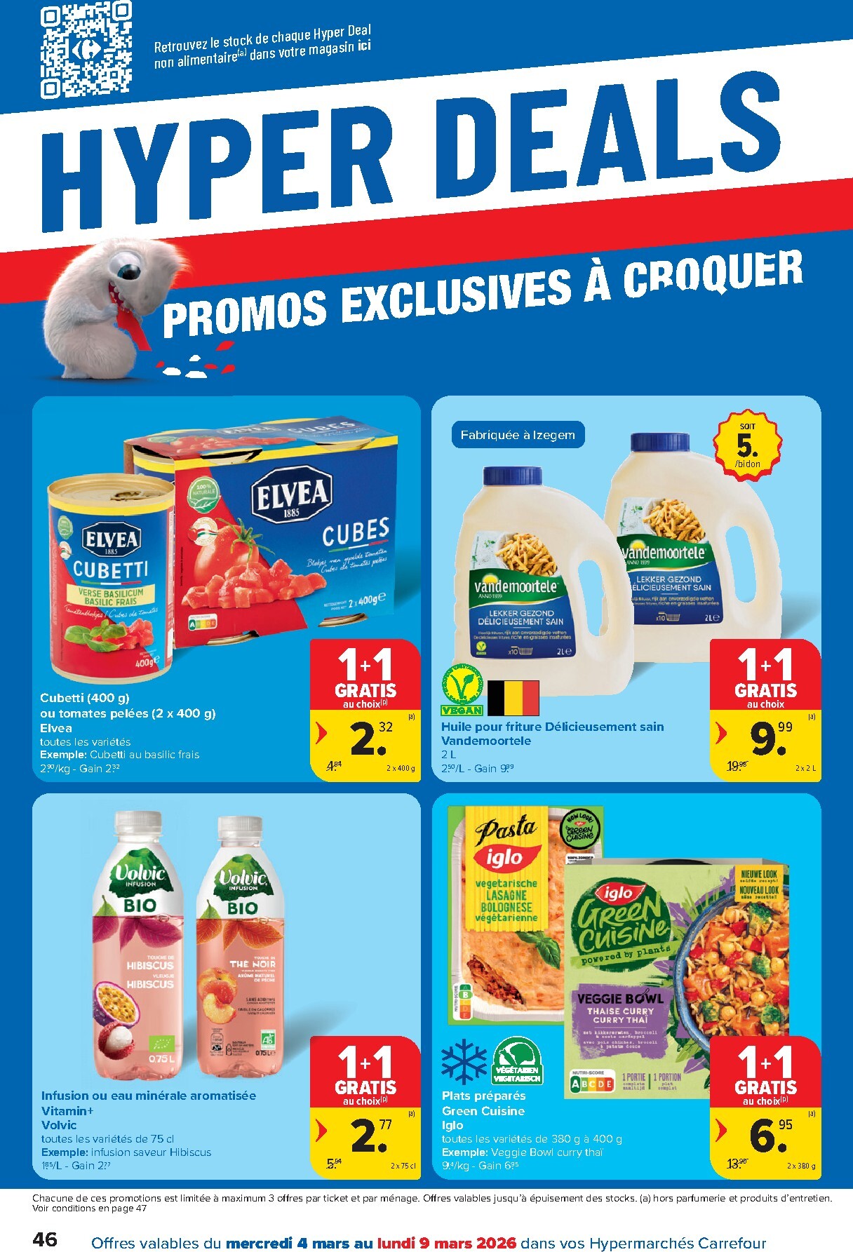 carrefour - De Carrefour Hypermarchés folder geldig vanaf 04/03/2026 t/m 16/03/2026 - page: 46