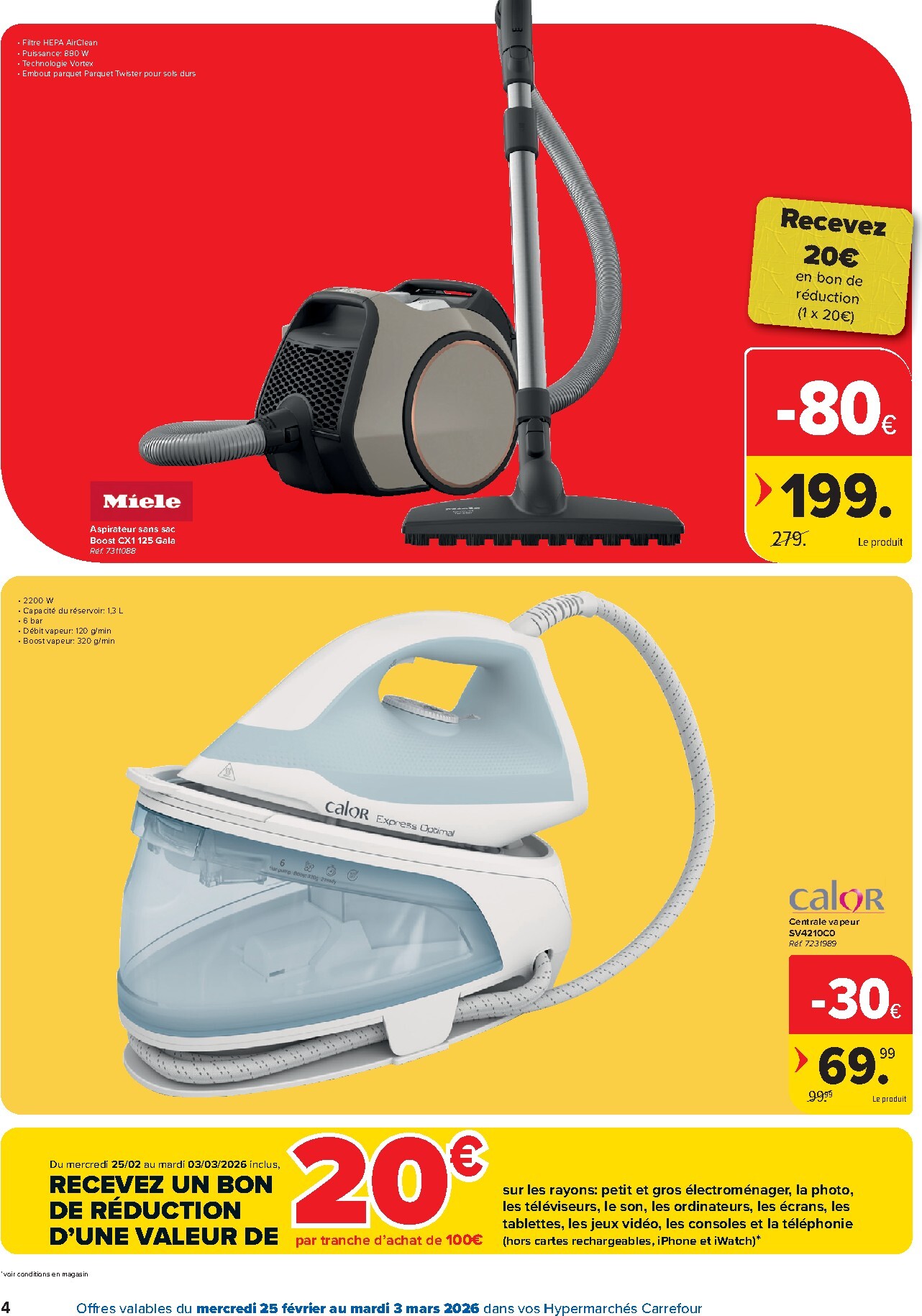 carrefour - De Carrefour Hypermarchés - Crazy Deals folder geldig vanaf 25/02/2026 t/m 03/03/2026 - page: 4