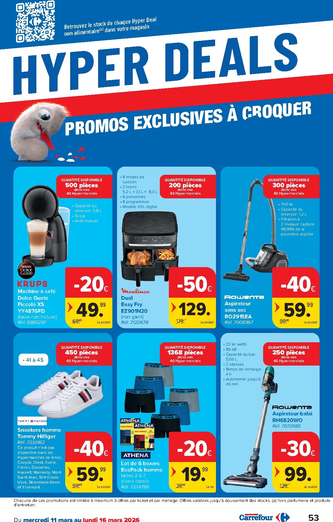 carrefour - De Carrefour Hypermarchés folder geldig vanaf 11/03/2026 t/m 23/03/2026 - page: 53