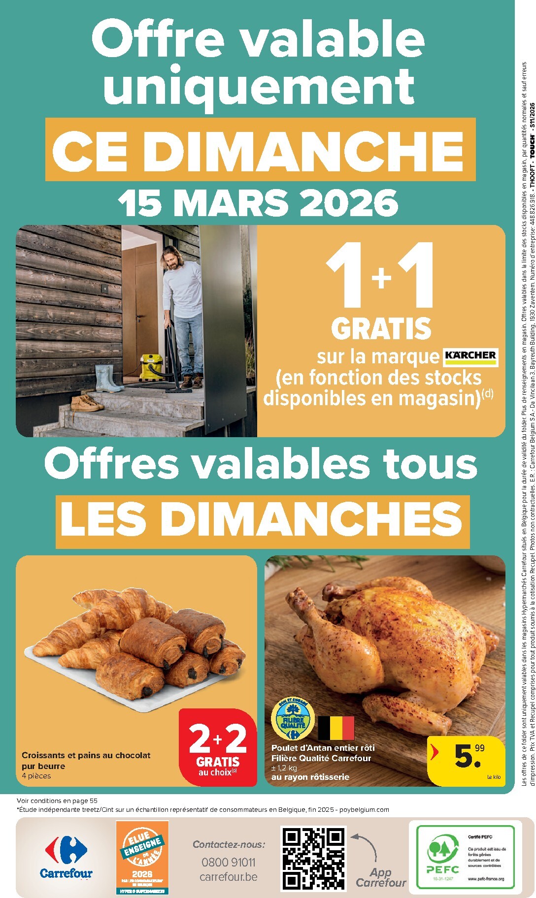 carrefour - De Carrefour Hypermarchés folder geldig vanaf 11/03/2026 t/m 23/03/2026 - page: 56