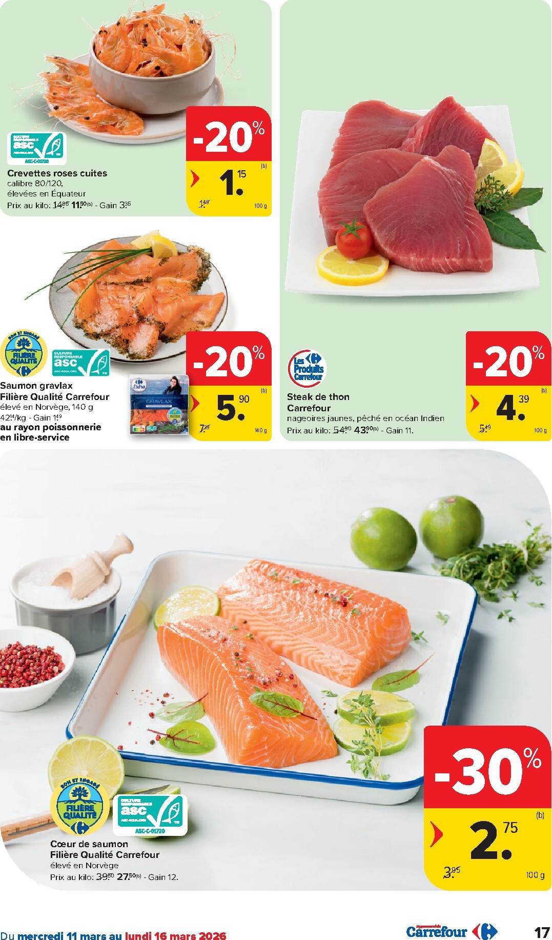 carrefour - De Carrefour Hypermarchés folder geldig vanaf 11/03/2026 t/m 23/03/2026 - page: 17