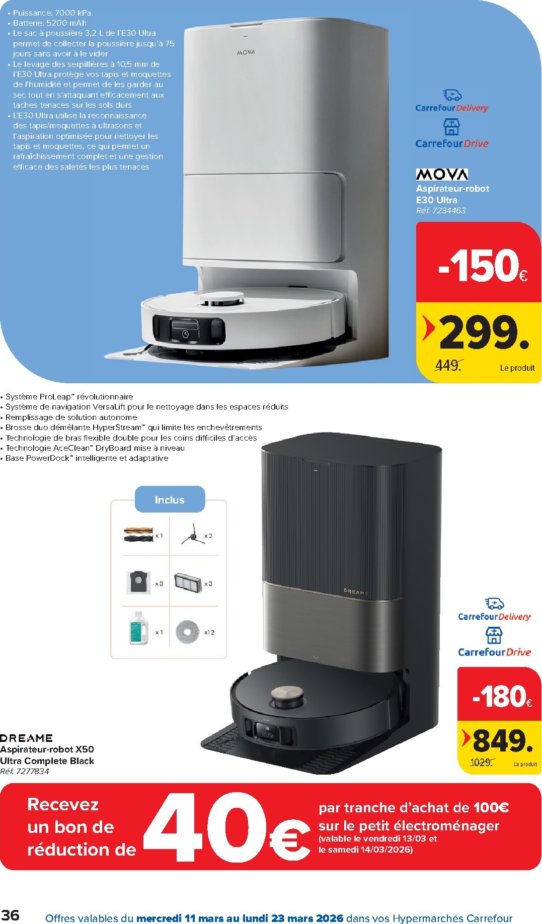 carrefour - De Carrefour Hypermarchés folder geldig vanaf 11/03/2026 t/m 23/03/2026 - page: 36