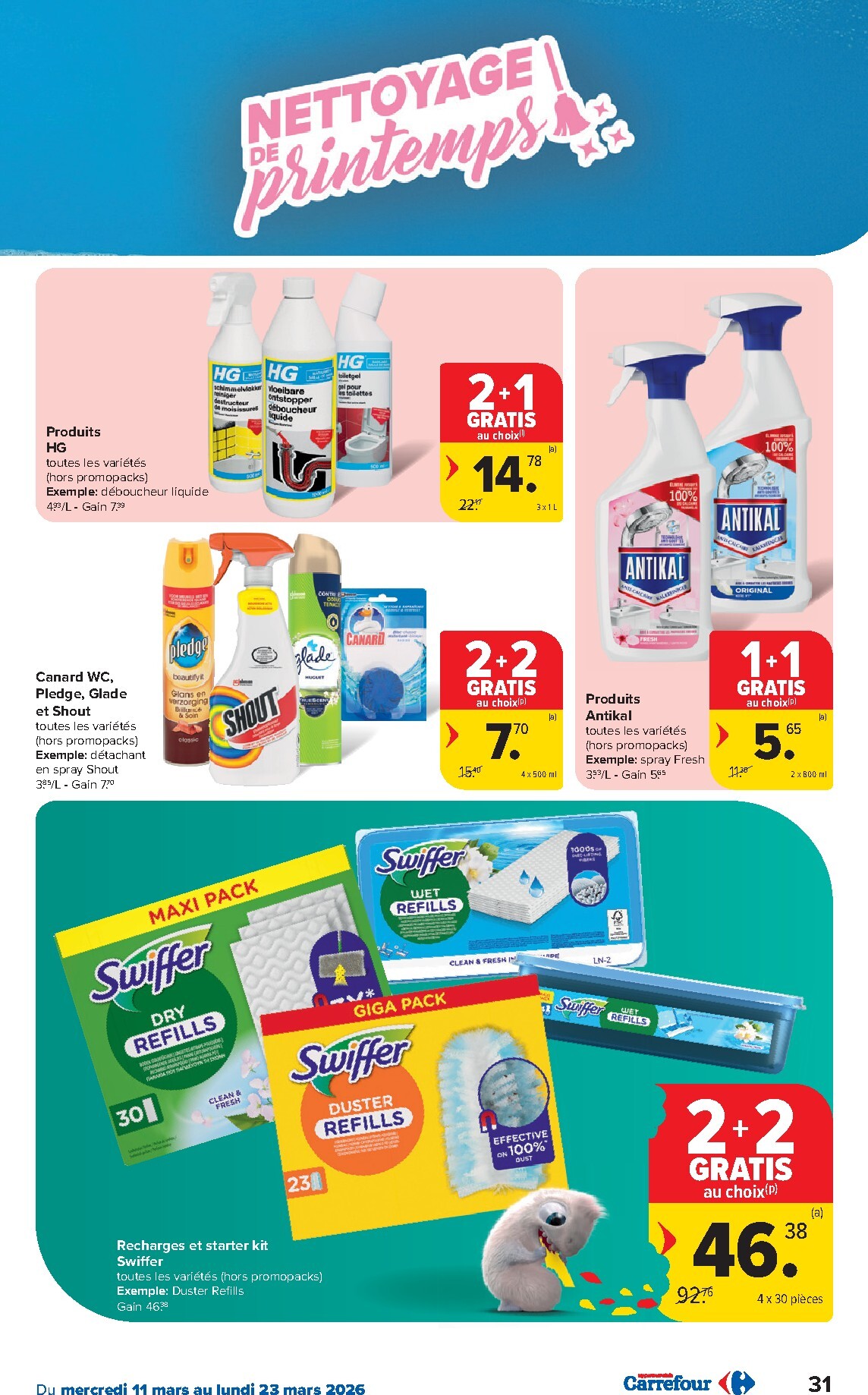 carrefour - De Carrefour Hypermarchés folder geldig vanaf 11/03/2026 t/m 23/03/2026 - page: 31