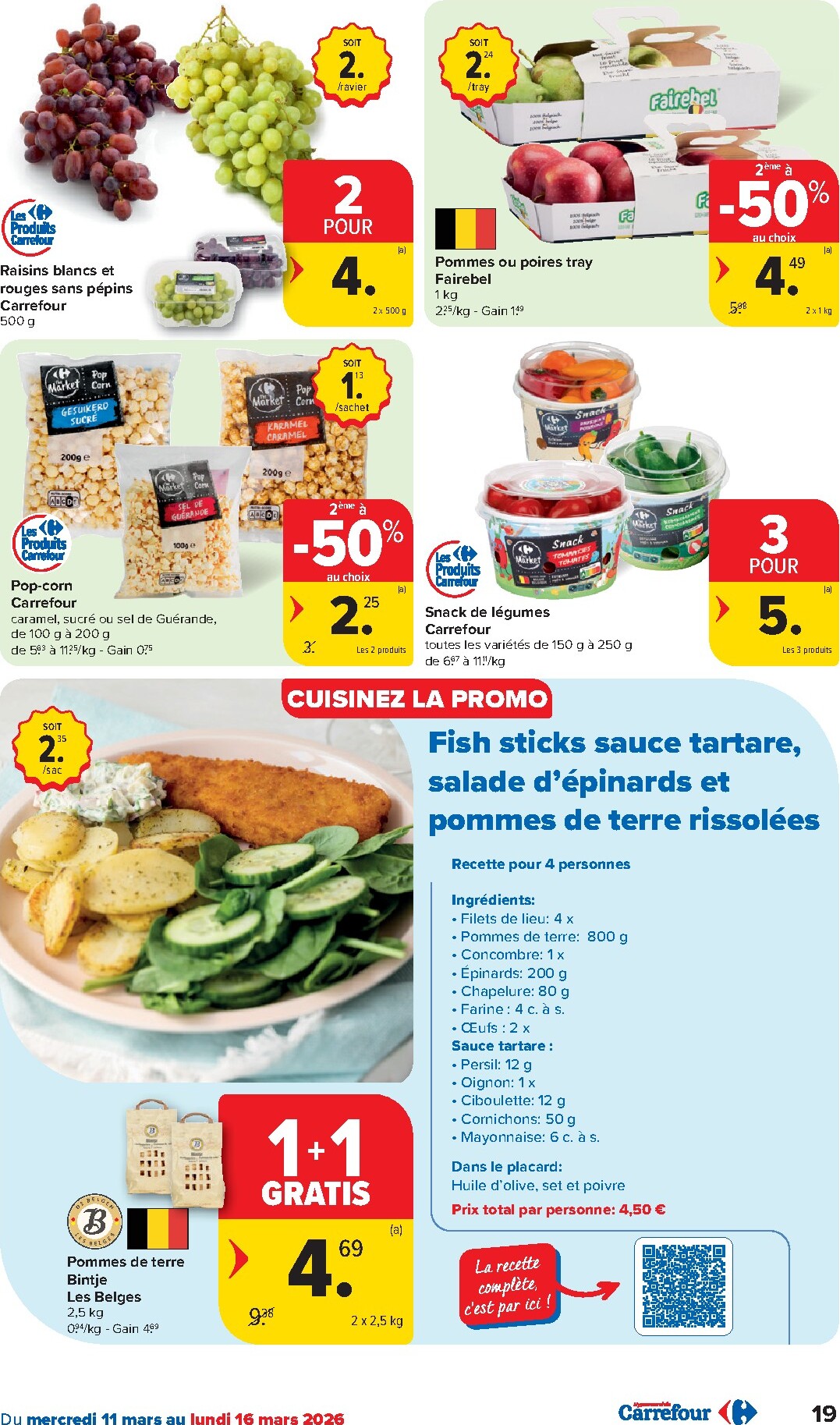 carrefour - De Carrefour Hypermarchés folder geldig vanaf 11/03/2026 t/m 23/03/2026 - page: 19
