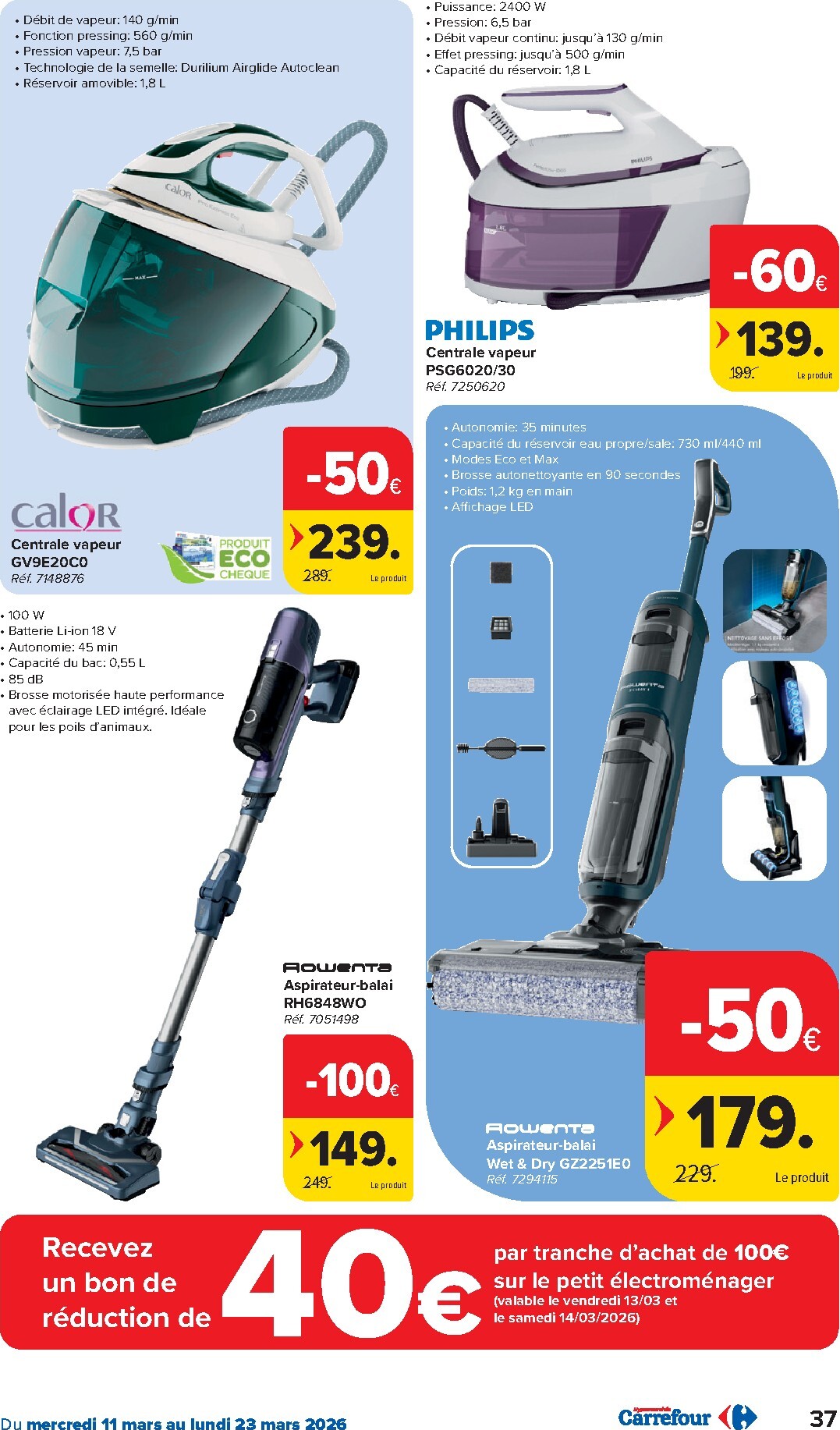 carrefour - De Carrefour Hypermarchés folder geldig vanaf 11/03/2026 t/m 23/03/2026 - page: 37