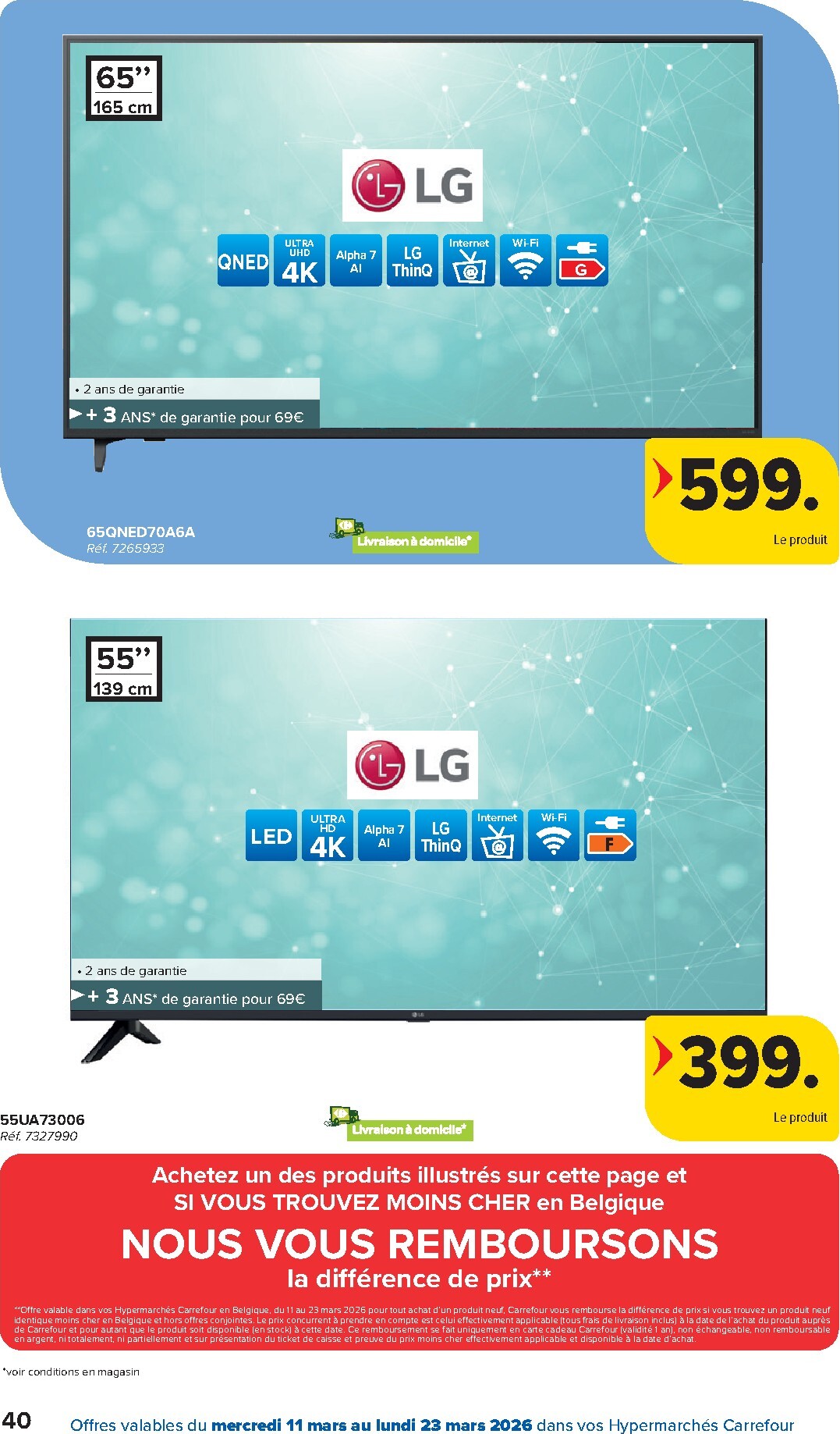 carrefour - De Carrefour Hypermarchés folder geldig vanaf 11/03/2026 t/m 23/03/2026 - page: 40