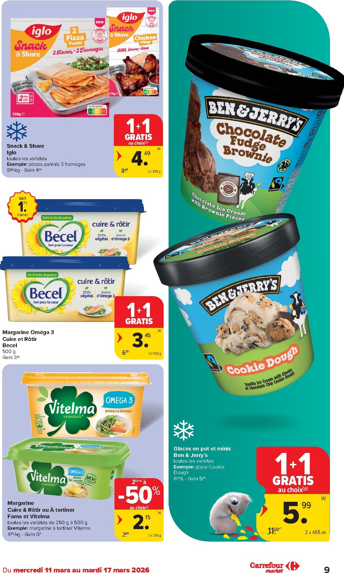 carrefour - De Carrefour Market folder geldig vanaf 11/03/2026 t/m 17/03/2026 - page: 9