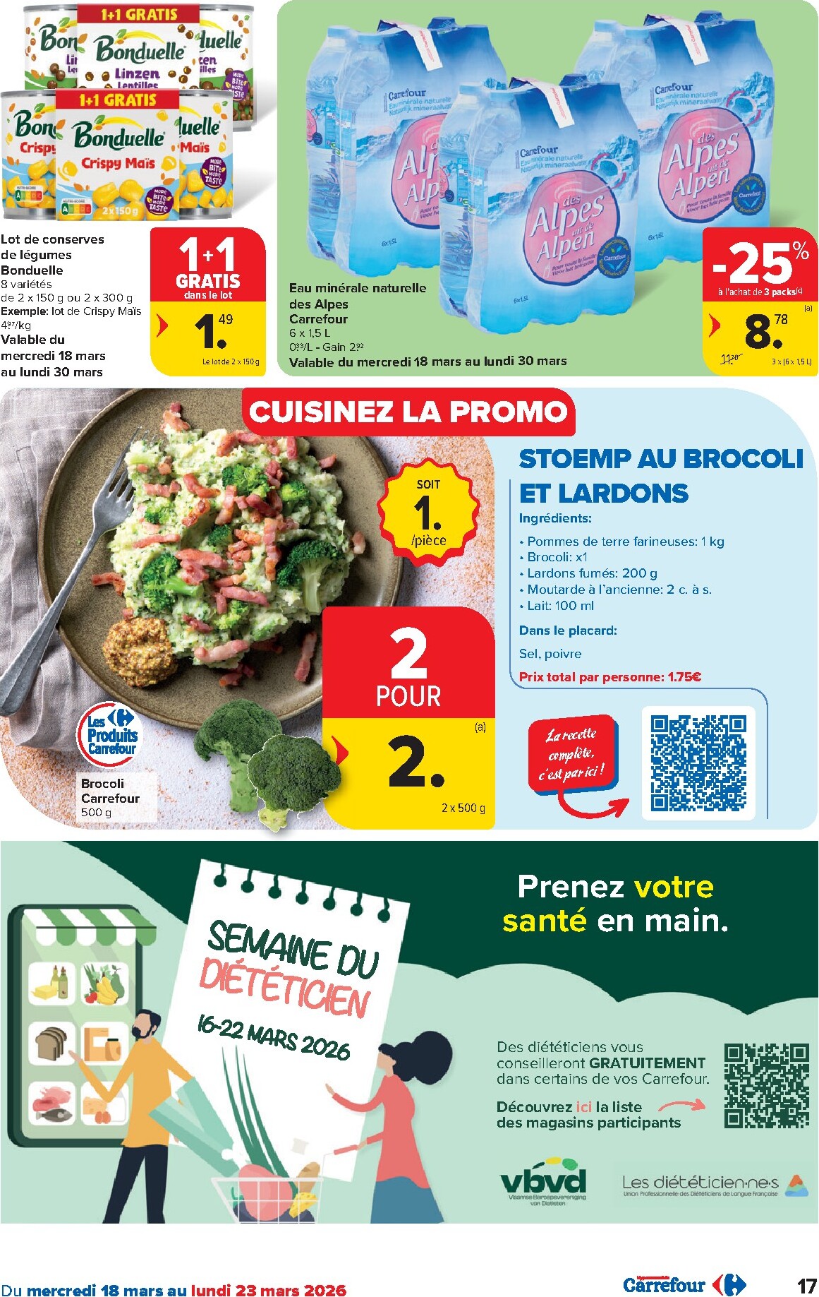 carrefour - De Carrefour Hypermarchés folder geldig vanaf 18/03/2026 t/m 30/03/2026 - page: 17