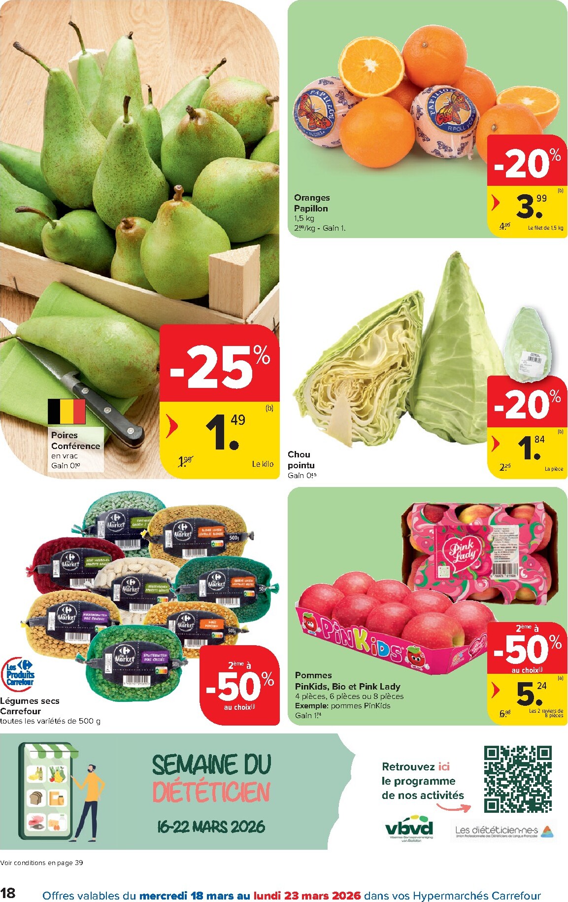 carrefour - De Carrefour Hypermarchés folder geldig vanaf 18/03/2026 t/m 30/03/2026 - page: 18
