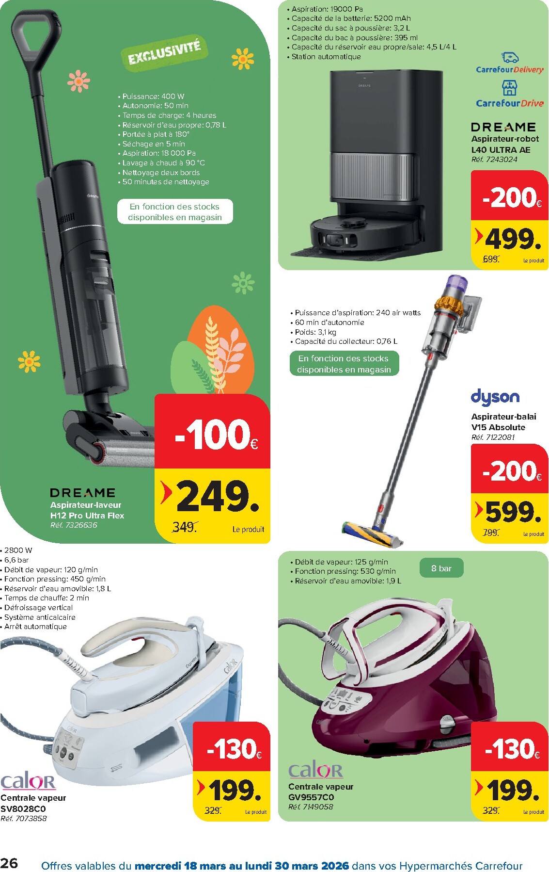 carrefour - De Carrefour Hypermarchés folder geldig vanaf 18/03/2026 t/m 30/03/2026 - page: 26