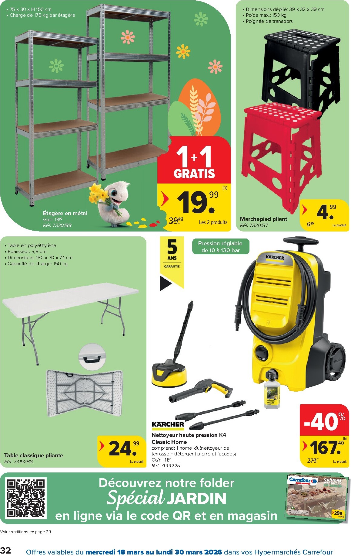 carrefour - De Carrefour Hypermarchés folder geldig vanaf 18/03/2026 t/m 30/03/2026 - page: 32