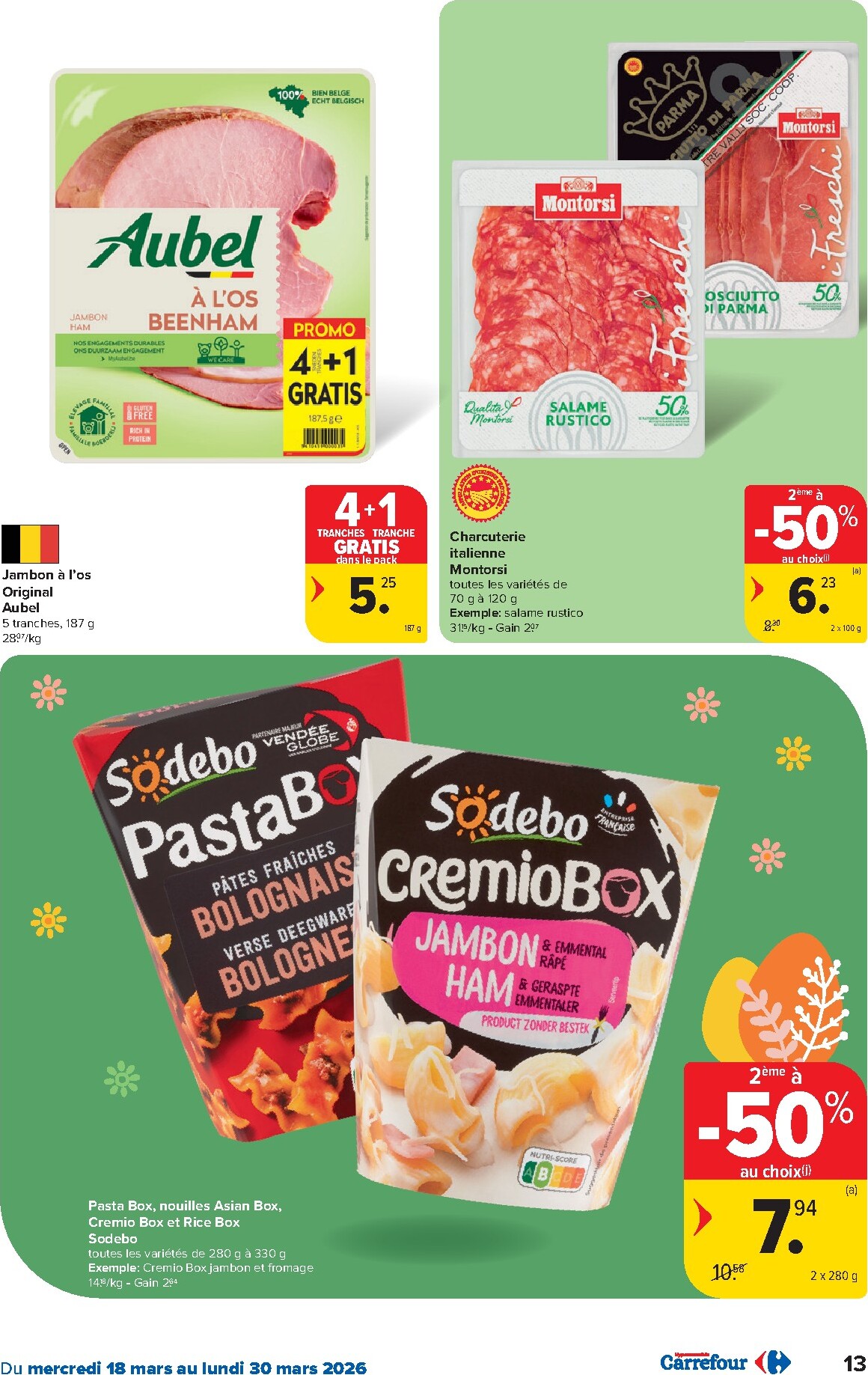 carrefour - De Carrefour Hypermarchés folder geldig vanaf 18/03/2026 t/m 30/03/2026 - page: 13