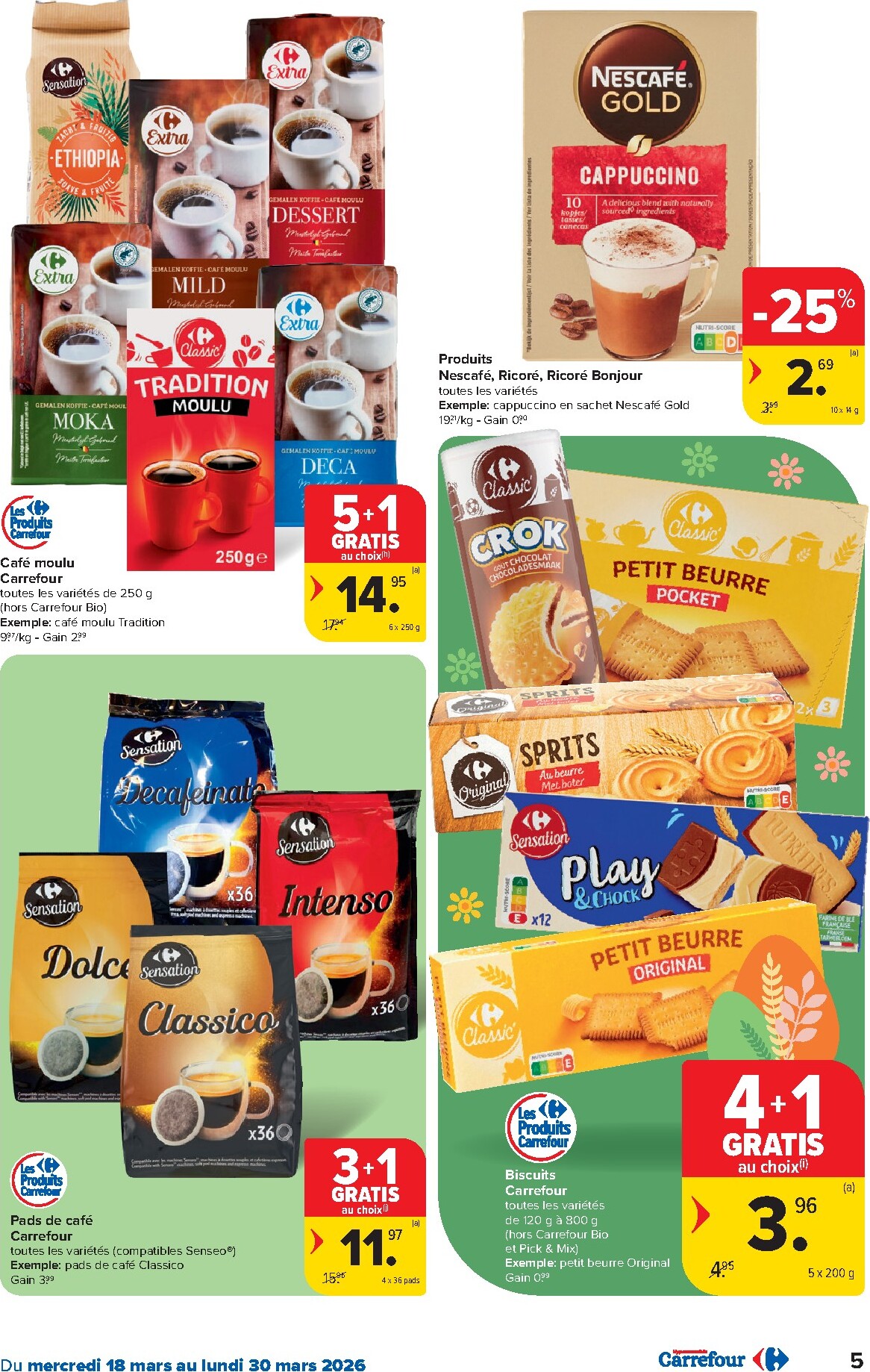 carrefour - De Carrefour Hypermarchés folder geldig vanaf 18/03/2026 t/m 30/03/2026 - page: 5