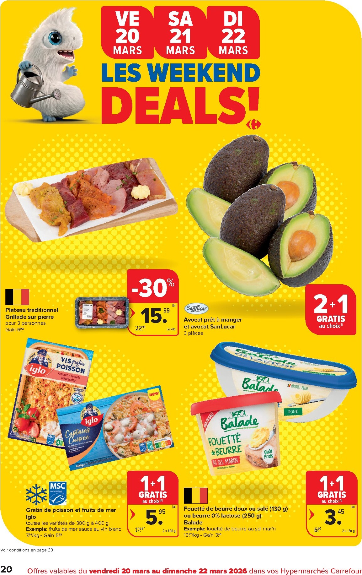 carrefour - De Carrefour Hypermarchés folder geldig vanaf 18/03/2026 t/m 30/03/2026 - page: 20