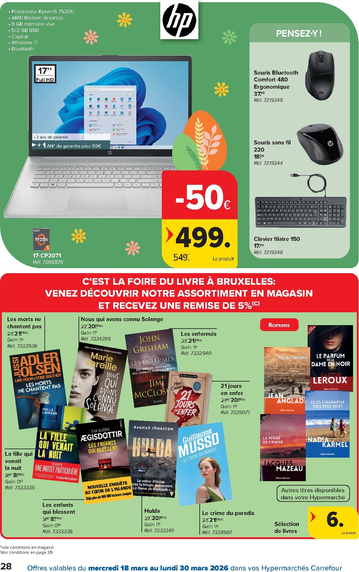 carrefour - De Carrefour Hypermarchés folder geldig vanaf 18/03/2026 t/m 30/03/2026 - page: 28