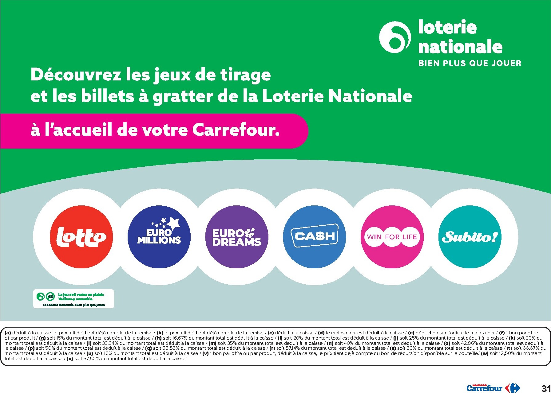 carrefour - De Carrefour Hypermarchés - Goutons au Meilleur du Jardin folder geldig vanaf 18/03/2026 t/m 04/05/2026 - page: 31