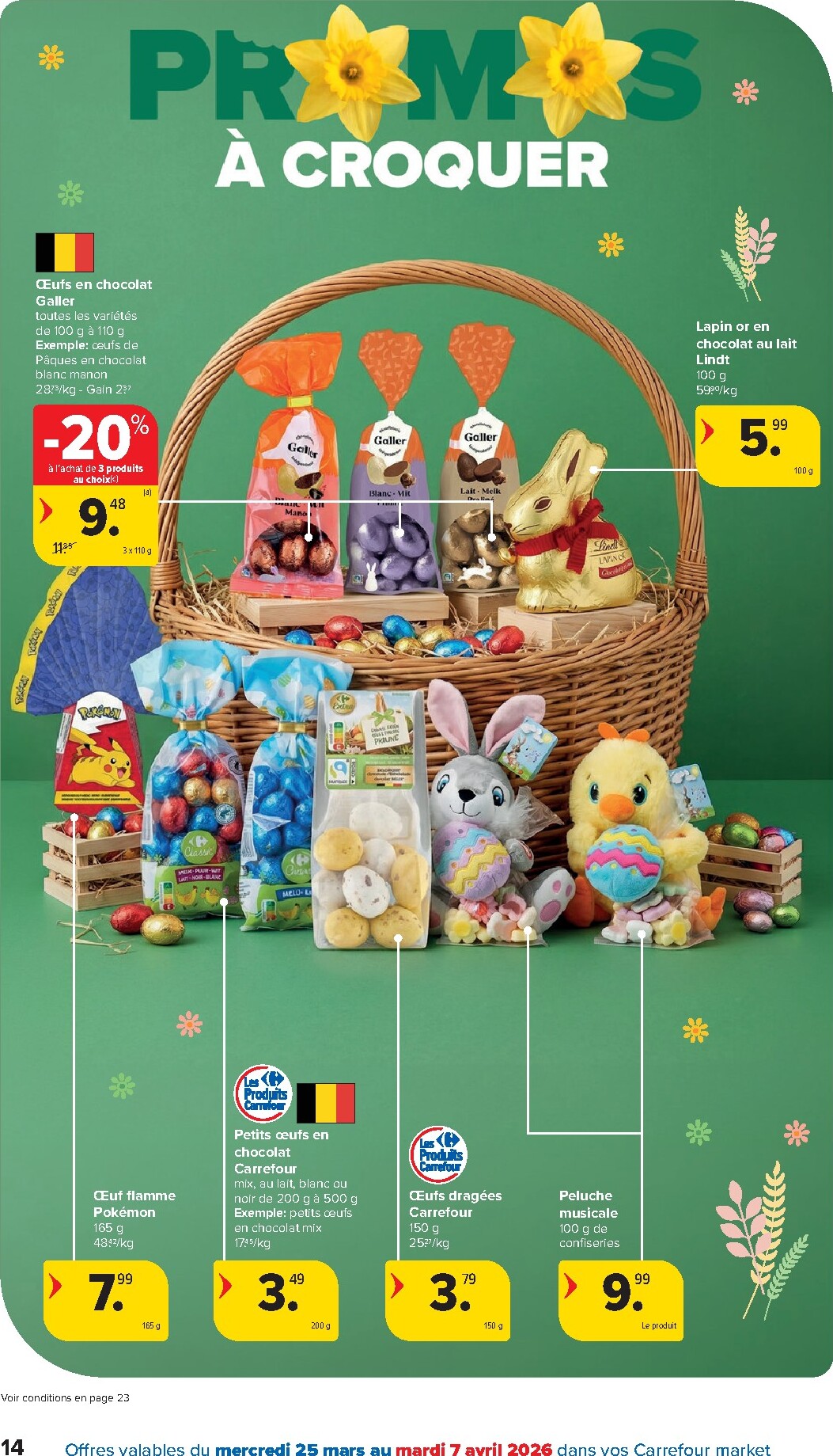 carrefour - De Carrefour Market folder geldig vanaf 25/03/2026 t/m 07/04/2026 - page: 14