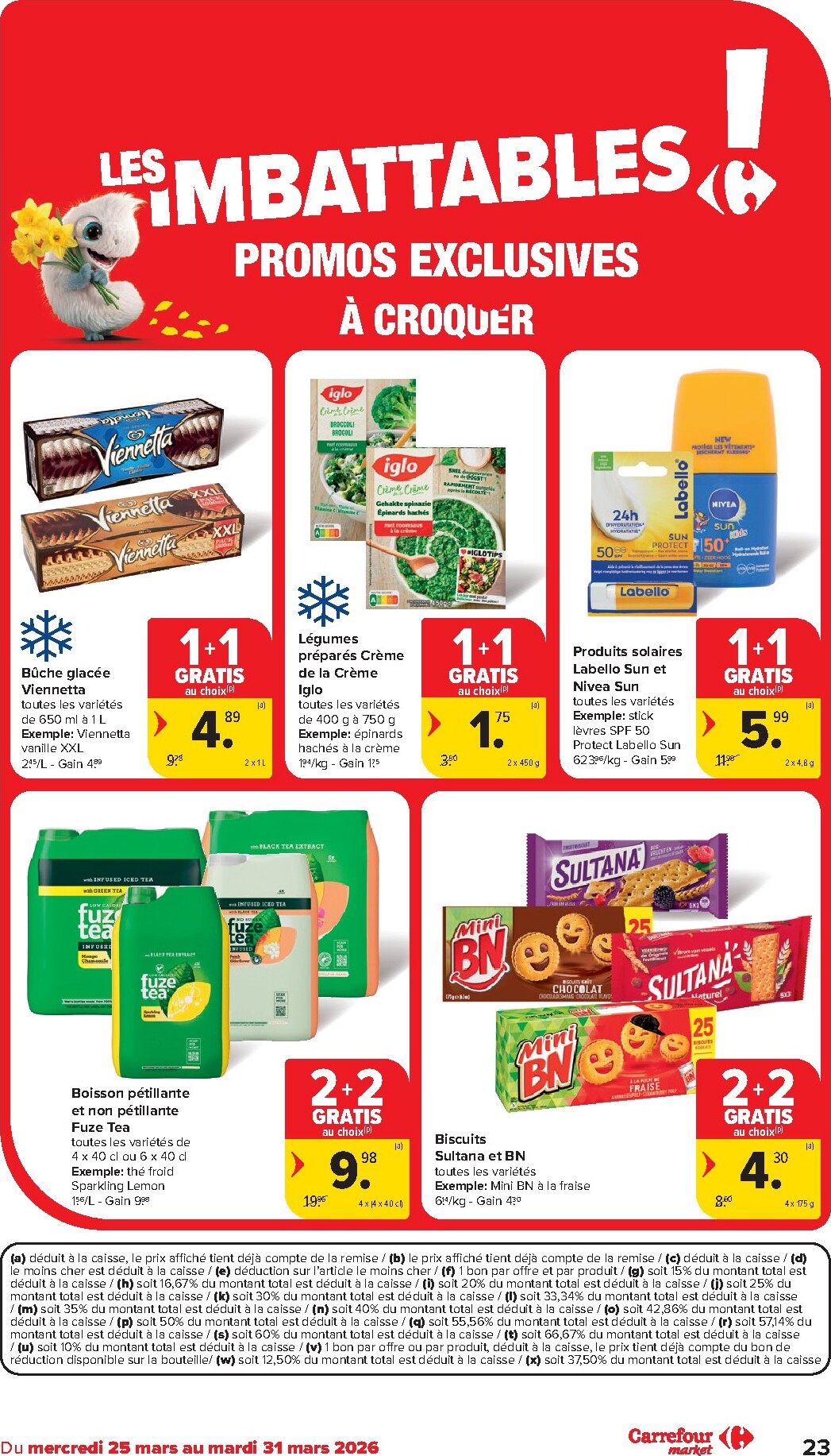carrefour - De Carrefour Market folder geldig vanaf 25/03/2026 t/m 07/04/2026 - page: 23