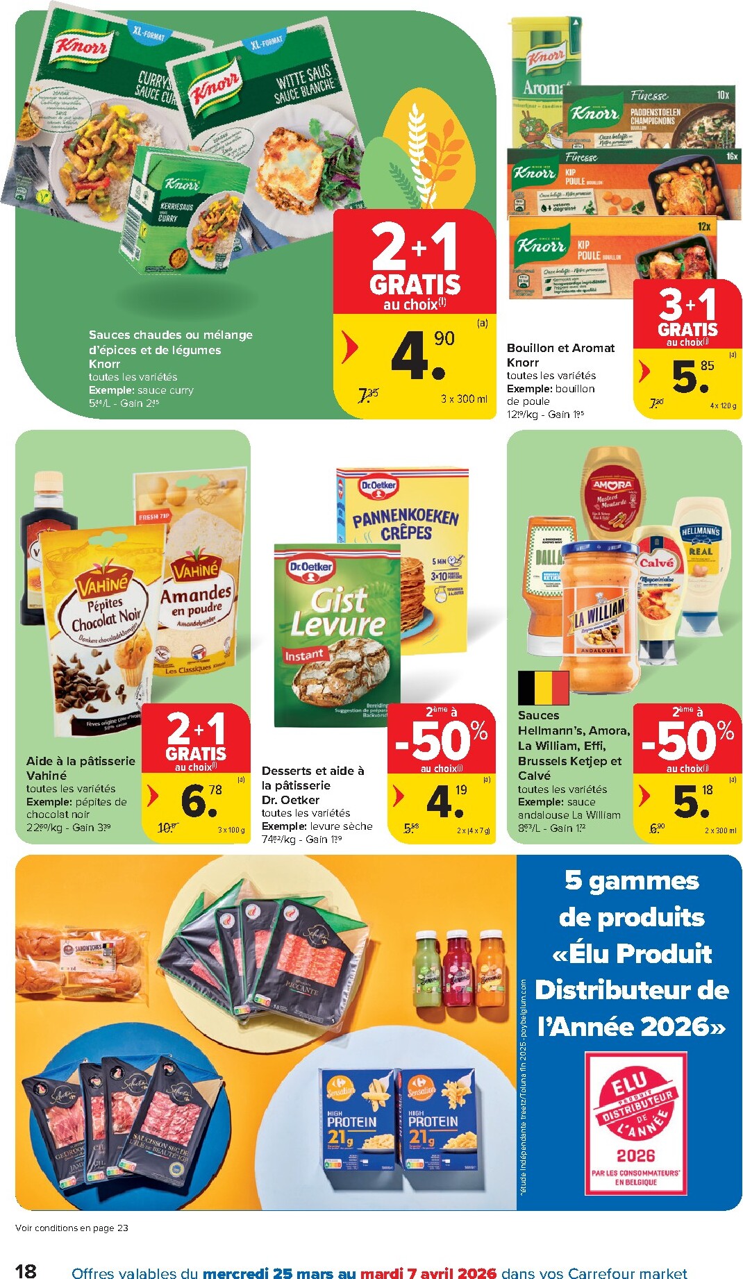 carrefour - De Carrefour Market folder geldig vanaf 25/03/2026 t/m 07/04/2026 - page: 18