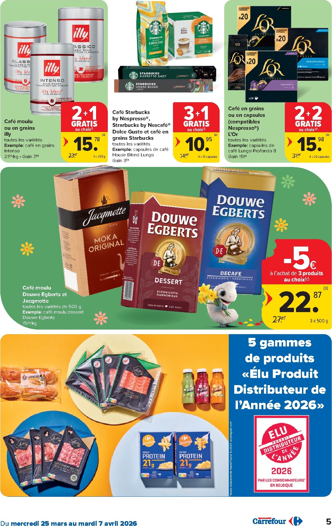 carrefour - De Carrefour Hypermarchés folder geldig vanaf 25/03/2026 t/m 07/04/2026 - page: 5