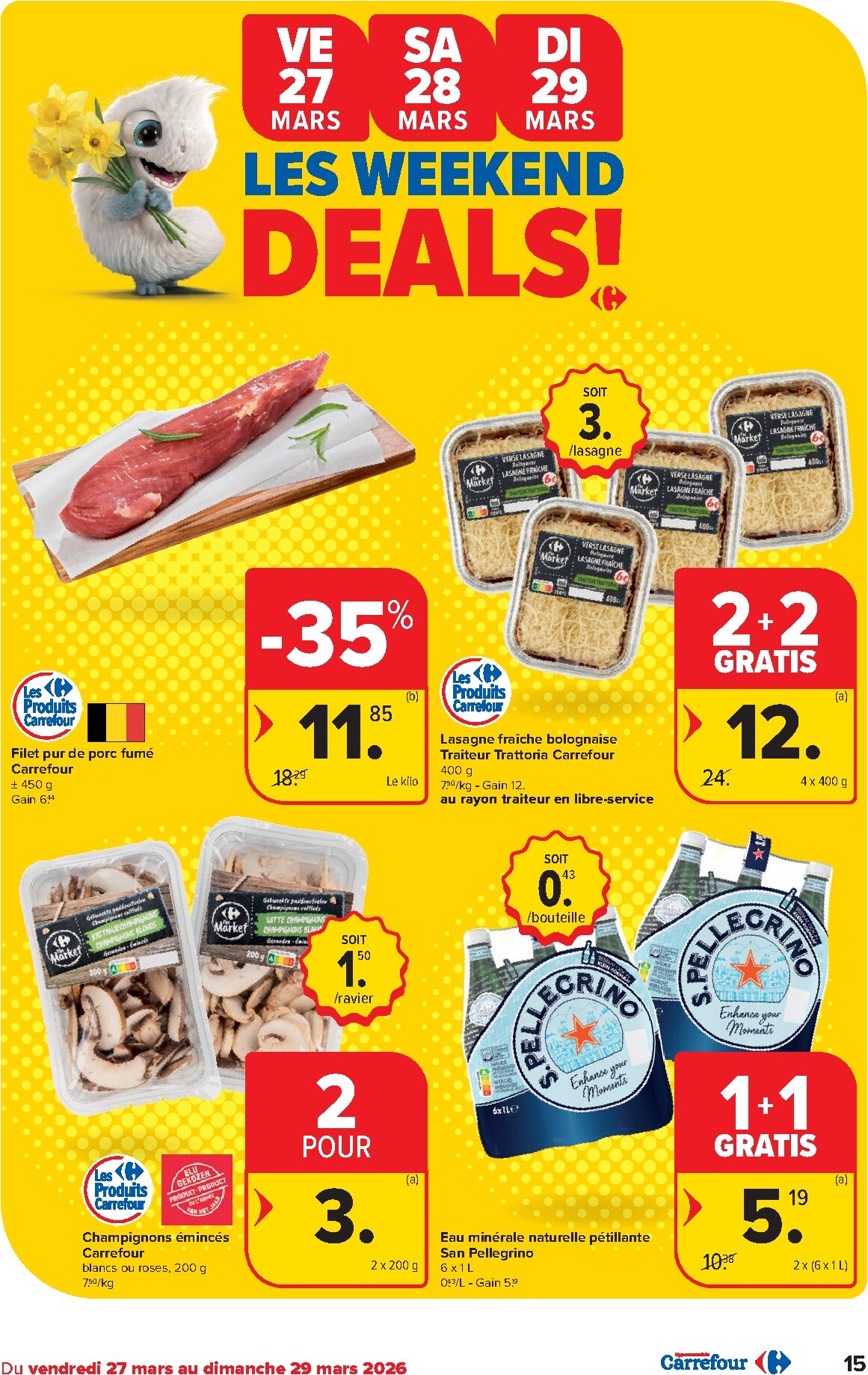 carrefour - De Carrefour Hypermarchés folder geldig vanaf 25/03/2026 t/m 07/04/2026 - page: 15