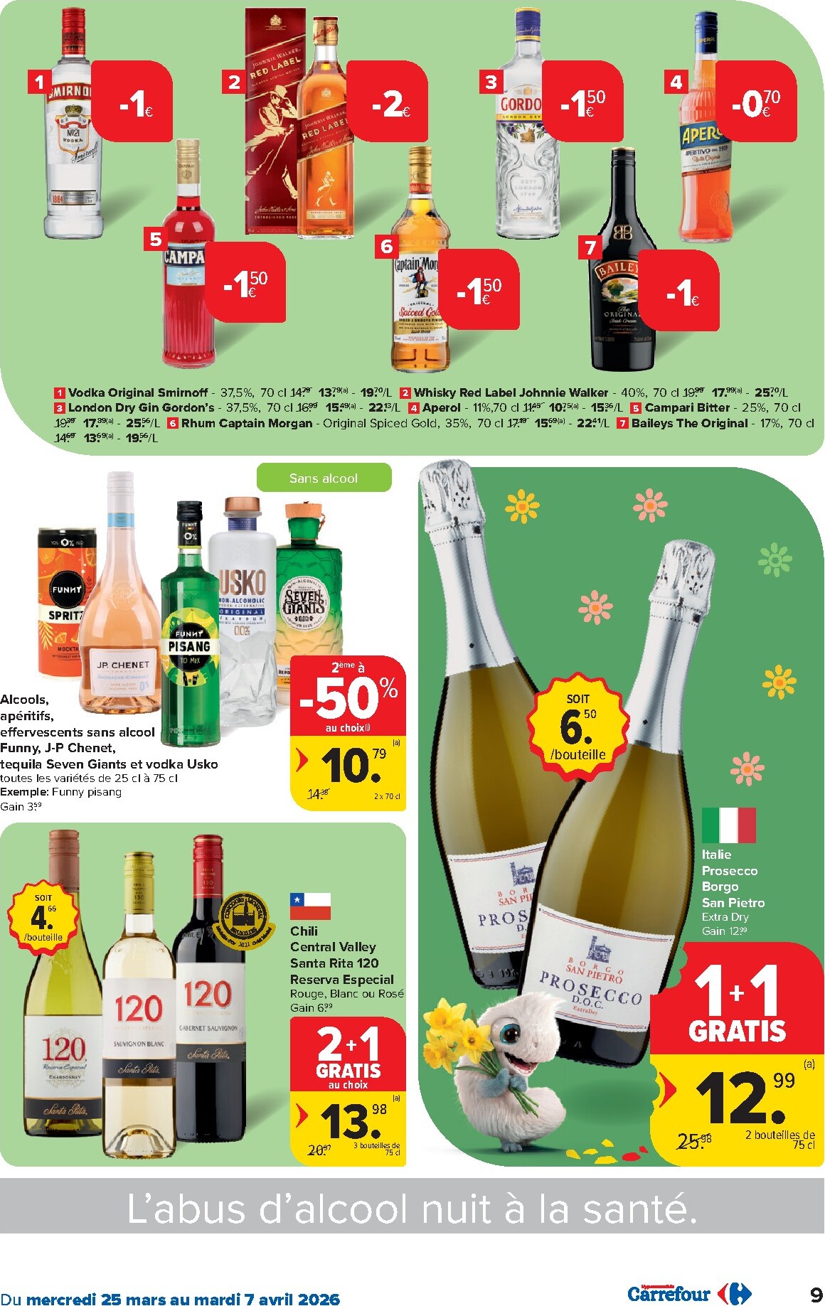carrefour - De Carrefour Hypermarchés folder geldig vanaf 25/03/2026 t/m 07/04/2026 - page: 9