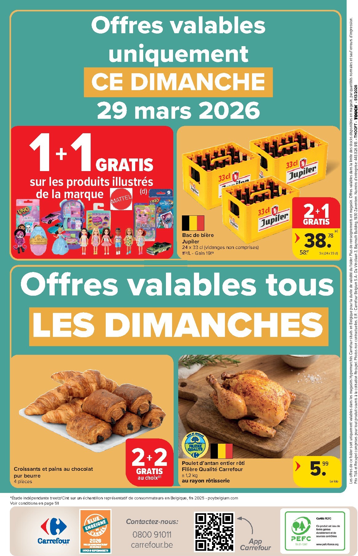 carrefour - De Carrefour Hypermarchés folder geldig vanaf 25/03/2026 t/m 07/04/2026 - page: 52