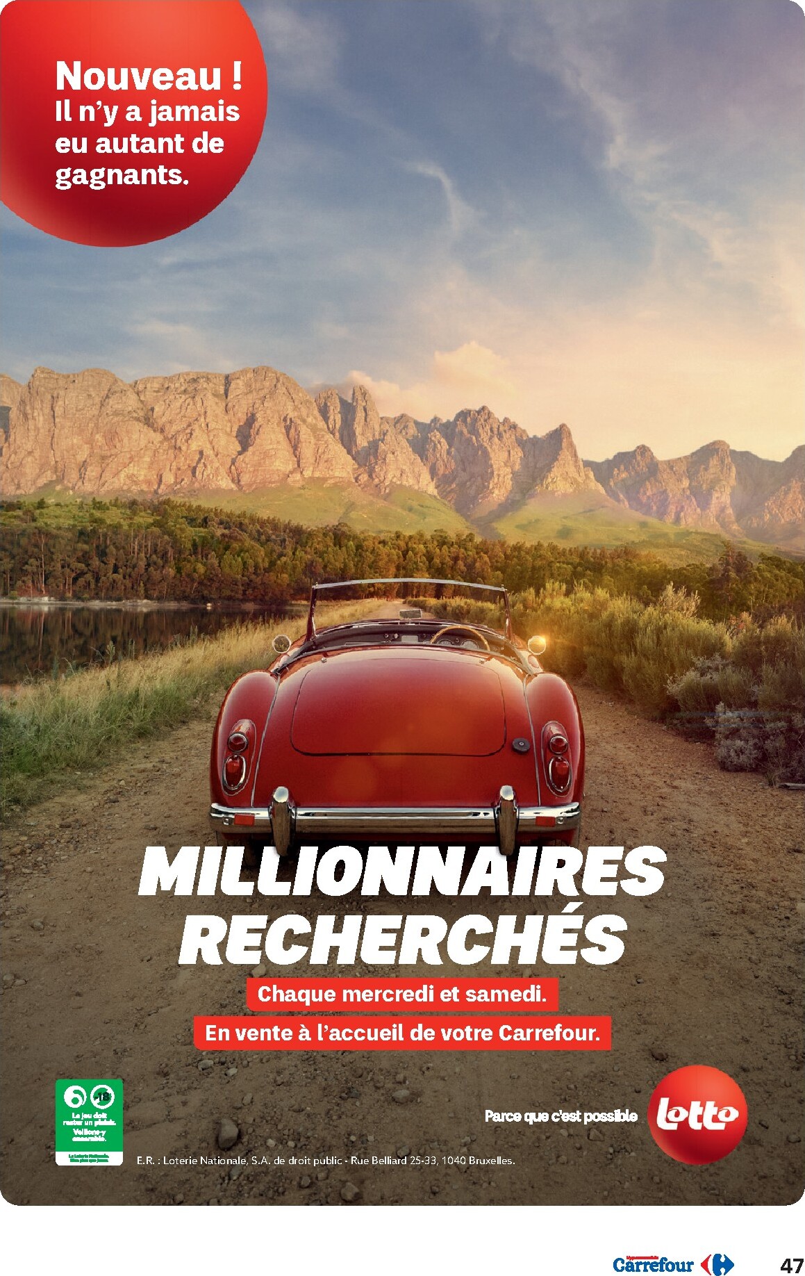 carrefour - De Carrefour Hypermarchés folder geldig vanaf 25/03/2026 t/m 07/04/2026 - page: 47