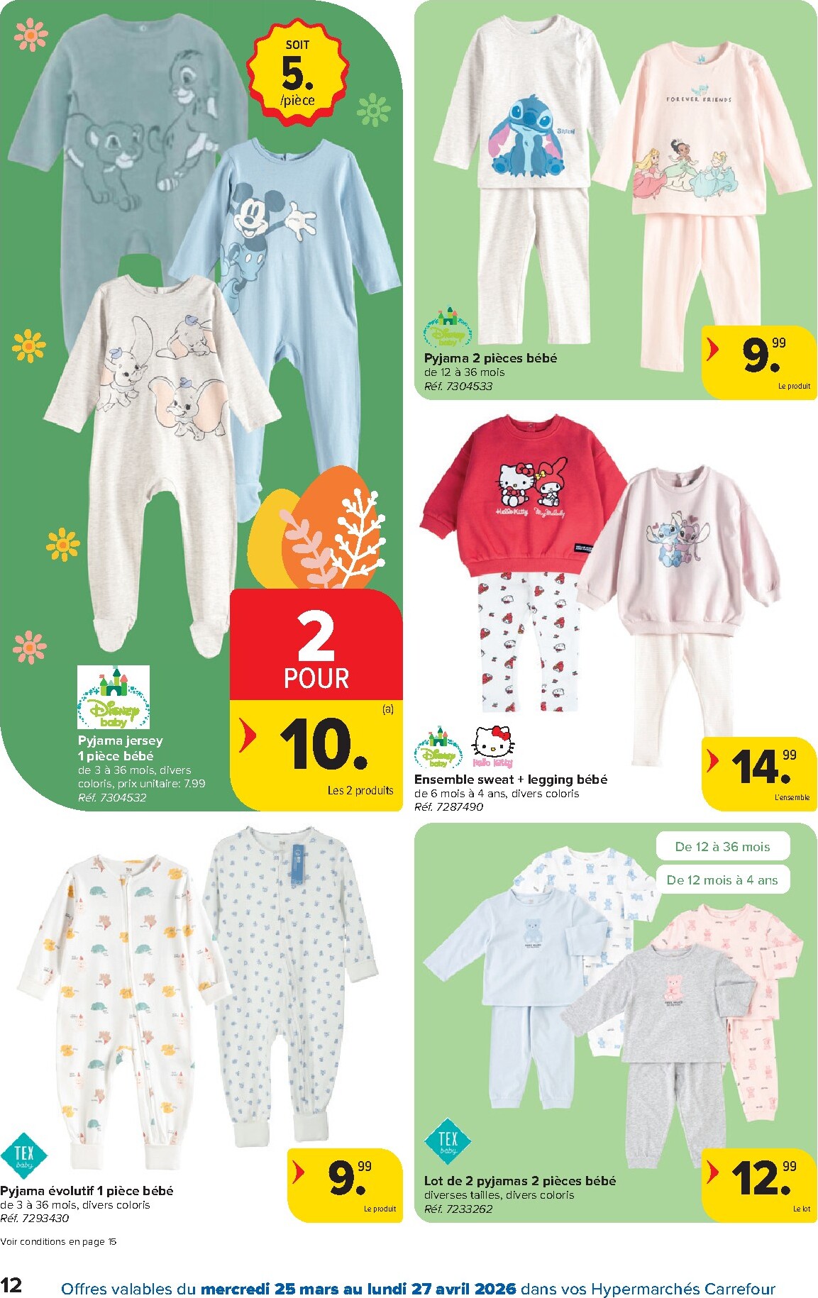 carrefour - De Carrefour Hypermarchés - Collection folder geldig vanaf 25/03/2026 t/m 07/04/2026 - page: 12