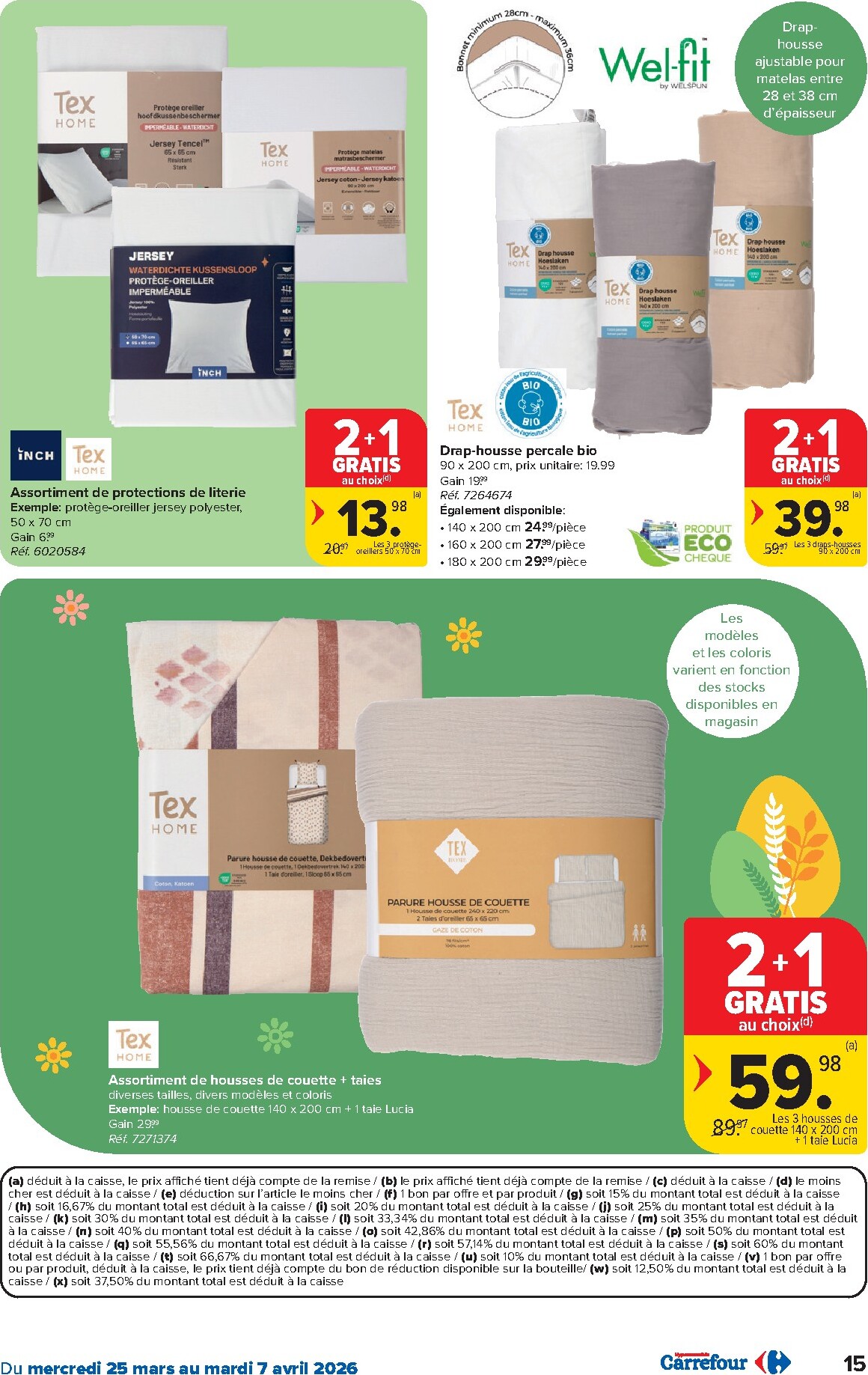 carrefour - De Carrefour Hypermarchés - Collection folder geldig vanaf 25/03/2026 t/m 07/04/2026 - page: 15