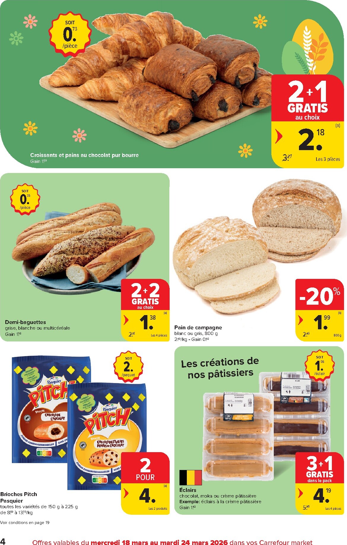 carrefour - De Carrefour Market folder geldig vanaf 18/03/2026 t/m 24/03/2026 - page: 4