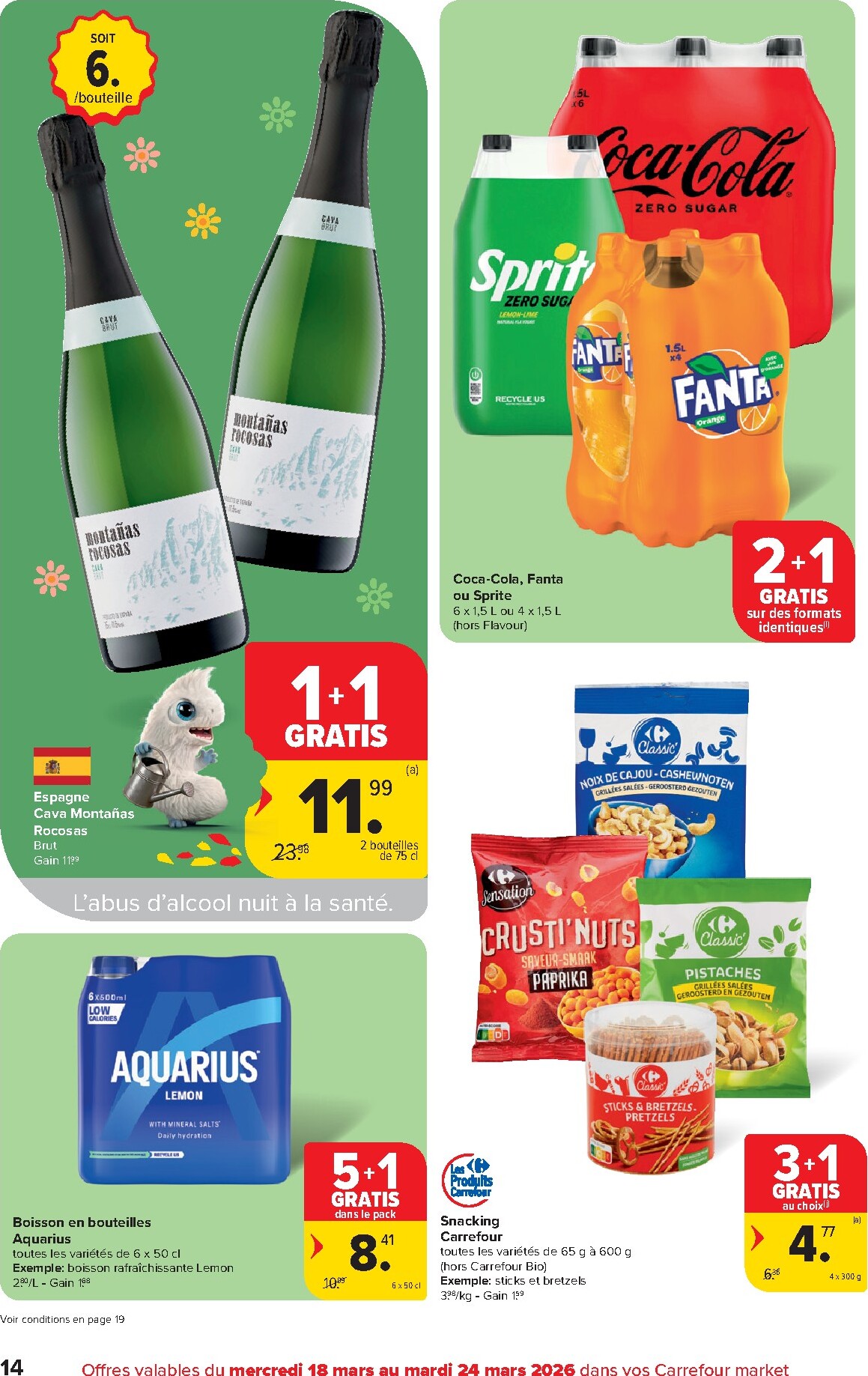 carrefour - De Carrefour Market folder geldig vanaf 18/03/2026 t/m 24/03/2026 - page: 14