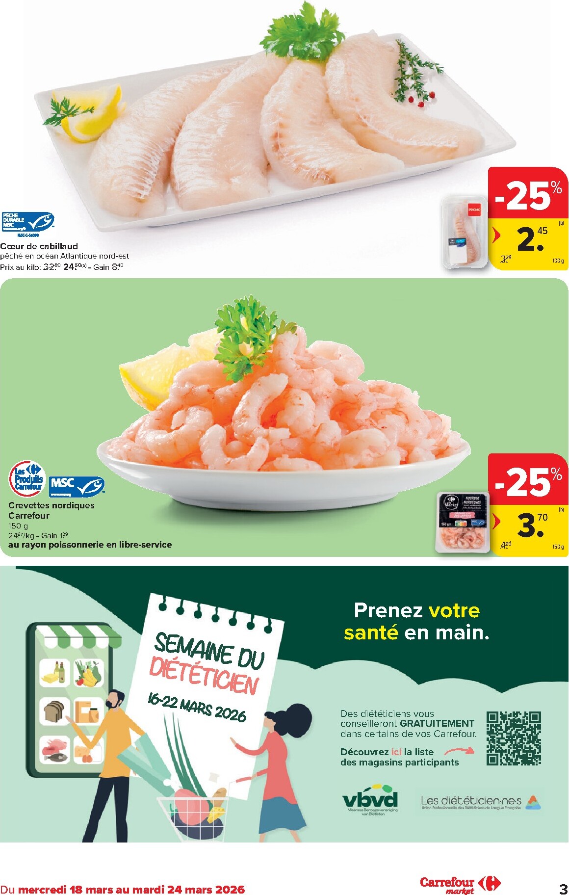 carrefour - De Carrefour Market folder geldig vanaf 18/03/2026 t/m 24/03/2026 - page: 3