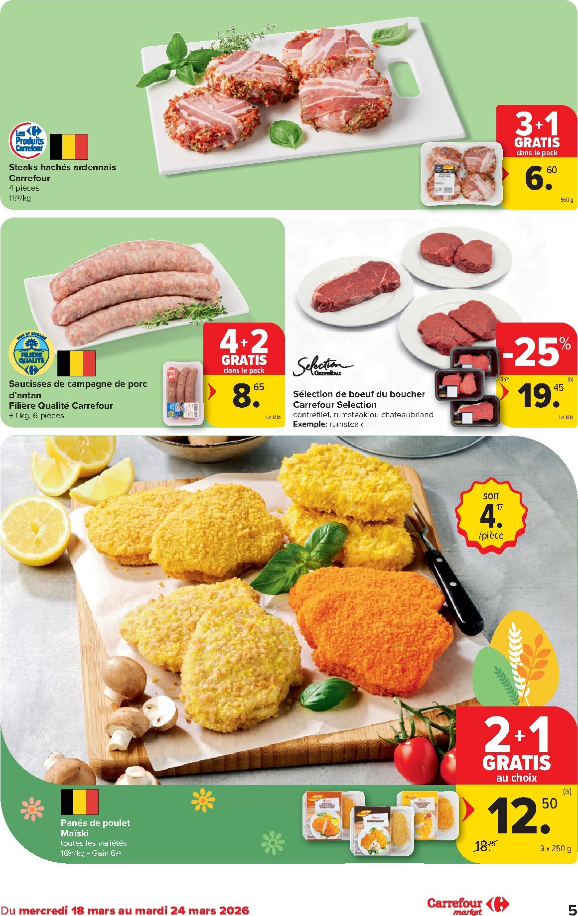 carrefour - De Carrefour Market folder geldig vanaf 18/03/2026 t/m 24/03/2026 - page: 5