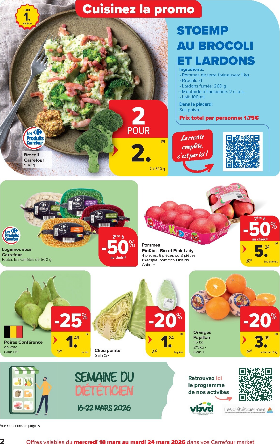 carrefour - De Carrefour Market folder geldig vanaf 18/03/2026 t/m 24/03/2026 - page: 2