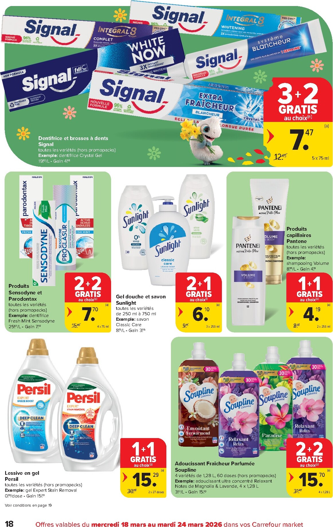 carrefour - De Carrefour Market folder geldig vanaf 18/03/2026 t/m 24/03/2026 - page: 18