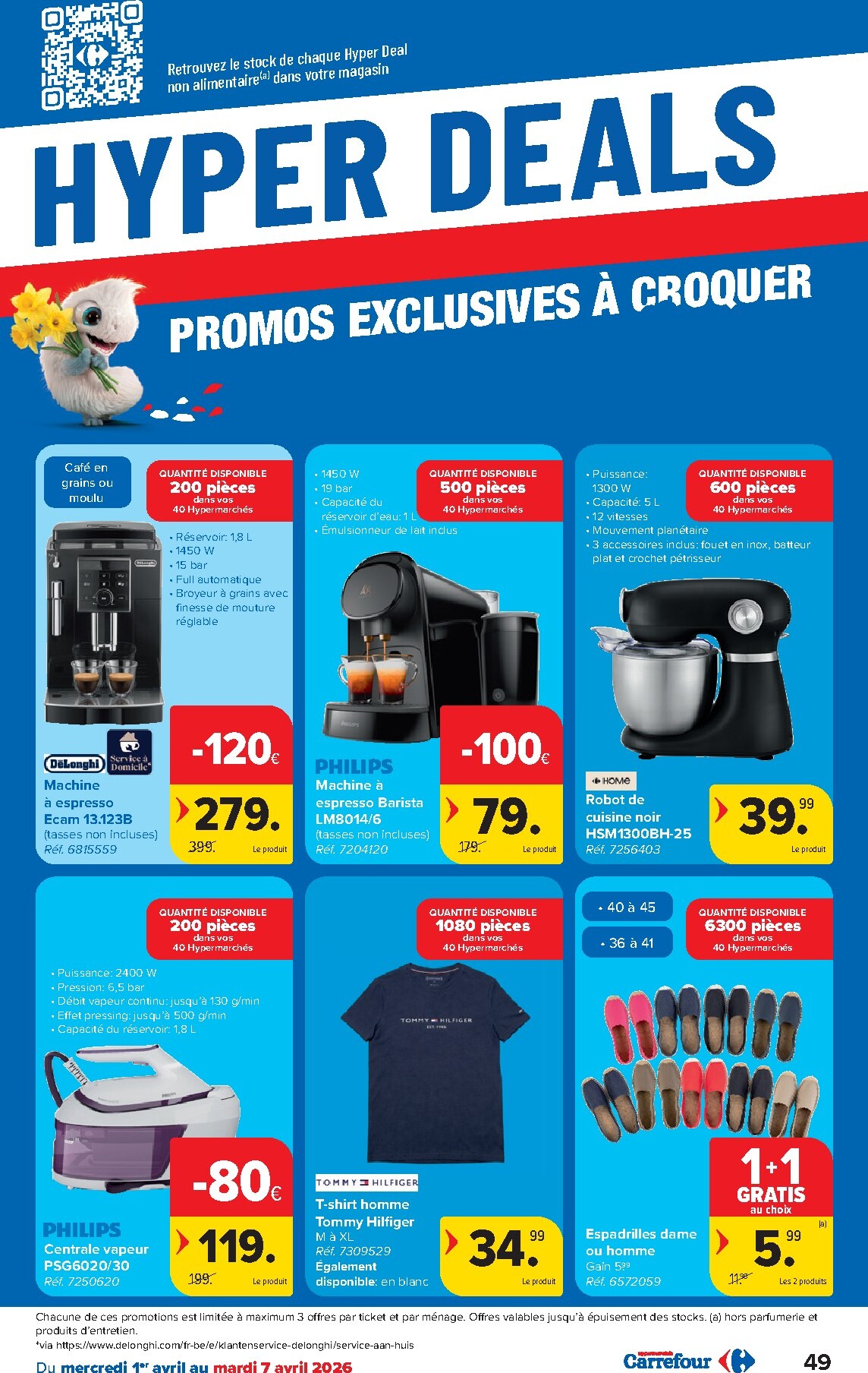 carrefour - De Carrefour Hypermarchés folder geldig vanaf 01/04/2026 t/m 13/04/2026 - page: 49