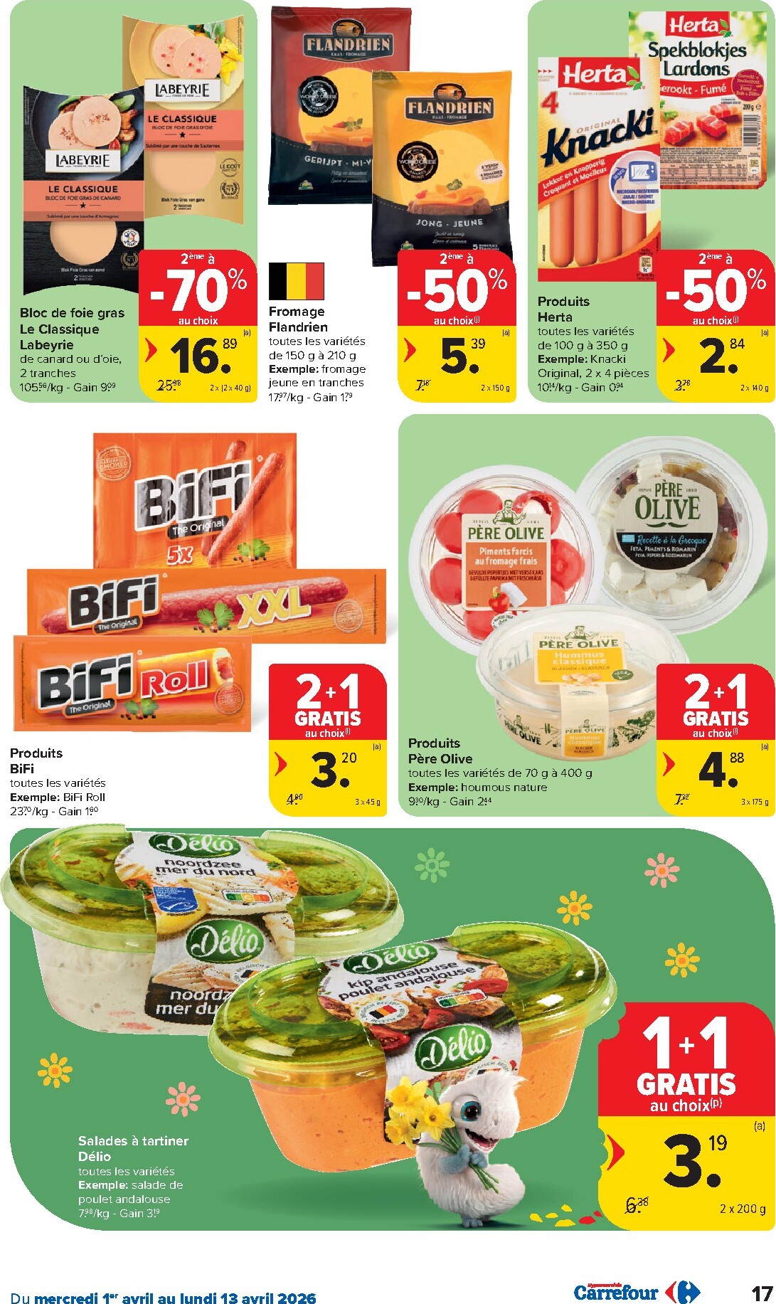 carrefour - De Carrefour Hypermarchés folder geldig vanaf 01/04/2026 t/m 13/04/2026 - page: 17