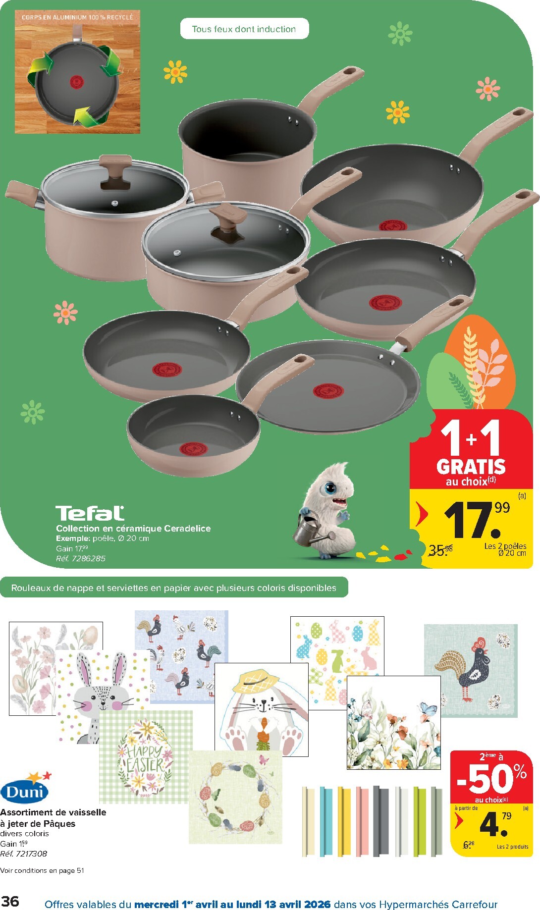 carrefour - De Carrefour Hypermarchés folder geldig vanaf 01/04/2026 t/m 13/04/2026 - page: 36