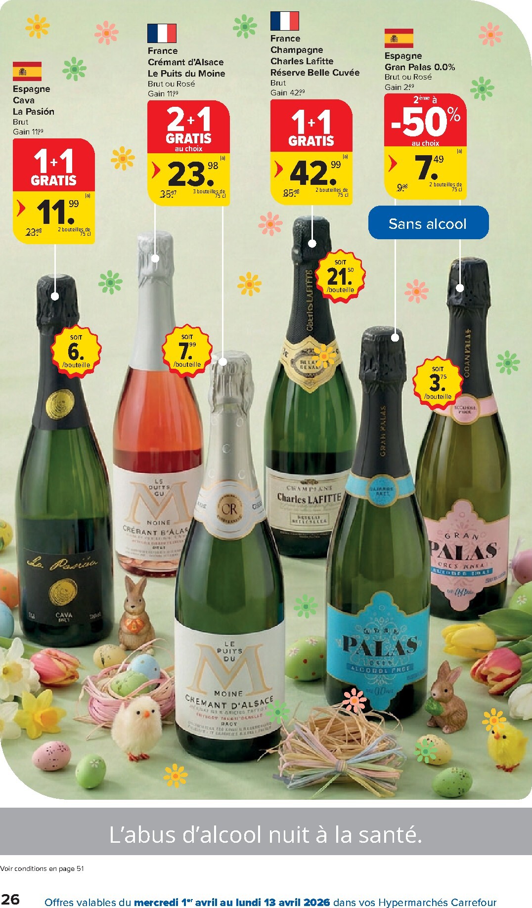 carrefour - De Carrefour Hypermarchés folder geldig vanaf 01/04/2026 t/m 13/04/2026 - page: 26