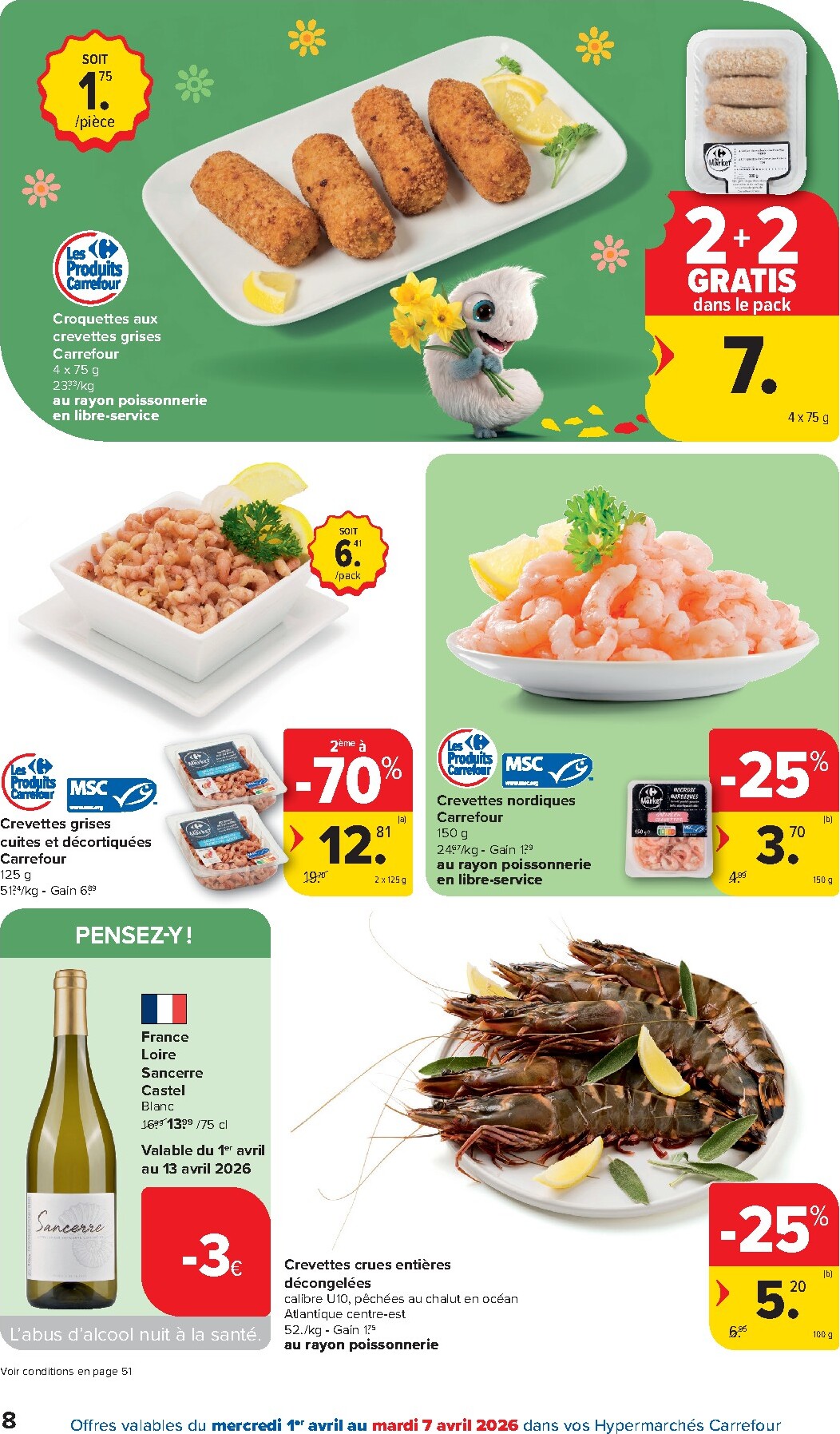 carrefour - De Carrefour Hypermarchés folder geldig vanaf 01/04/2026 t/m 13/04/2026 - page: 8