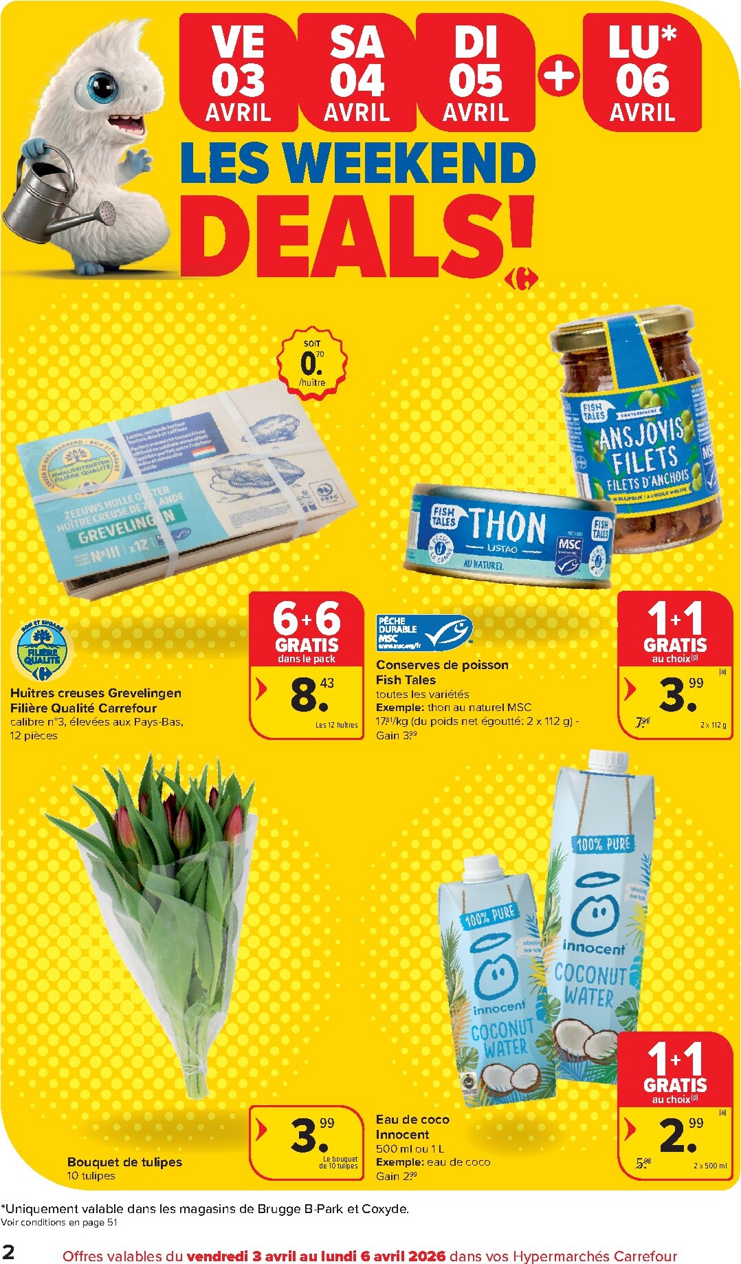 carrefour - De Carrefour Hypermarchés folder geldig vanaf 01/04/2026 t/m 13/04/2026 - page: 2