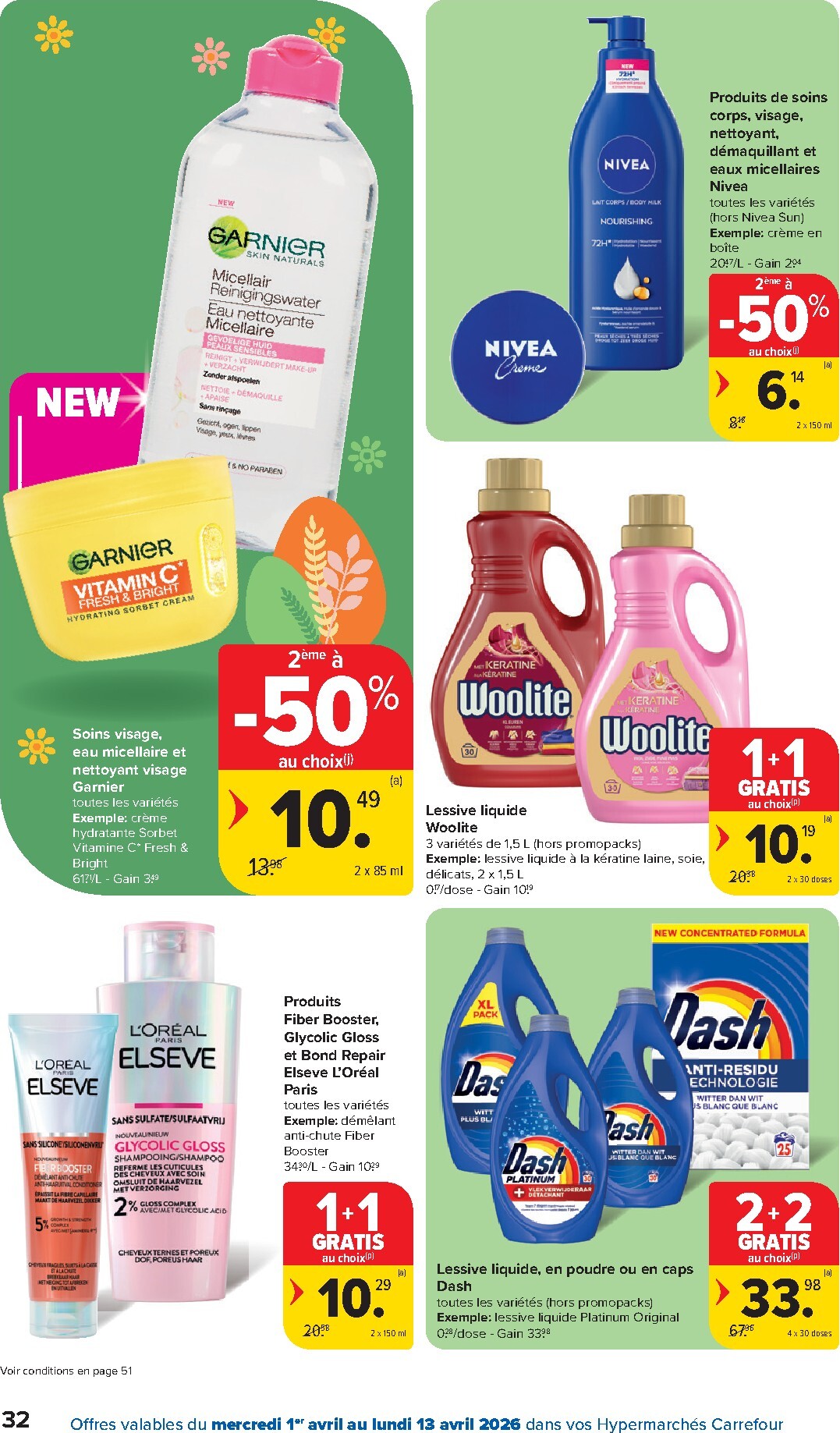 carrefour - De Carrefour Hypermarchés folder geldig vanaf 01/04/2026 t/m 13/04/2026 - page: 32