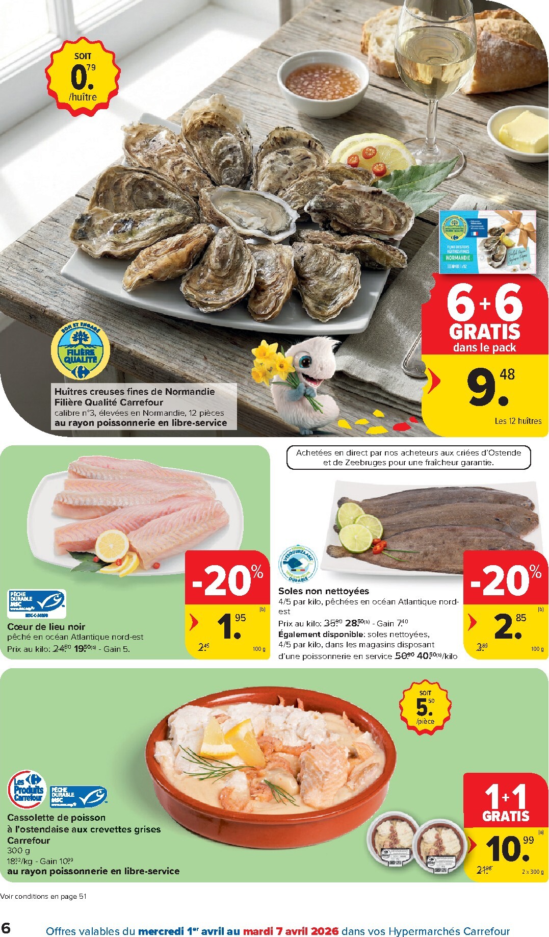carrefour - De Carrefour Hypermarchés folder geldig vanaf 01/04/2026 t/m 13/04/2026 - page: 6