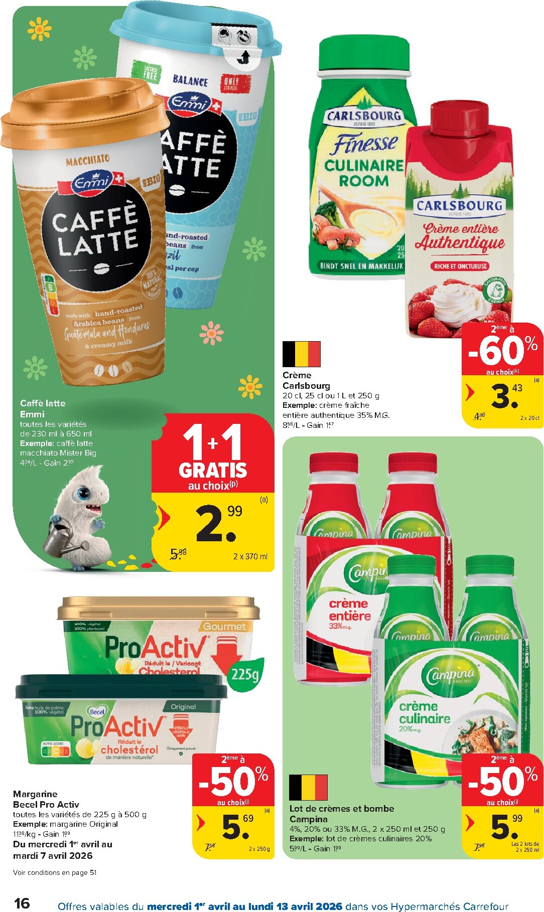 carrefour - De Carrefour Hypermarchés folder geldig vanaf 01/04/2026 t/m 13/04/2026 - page: 16