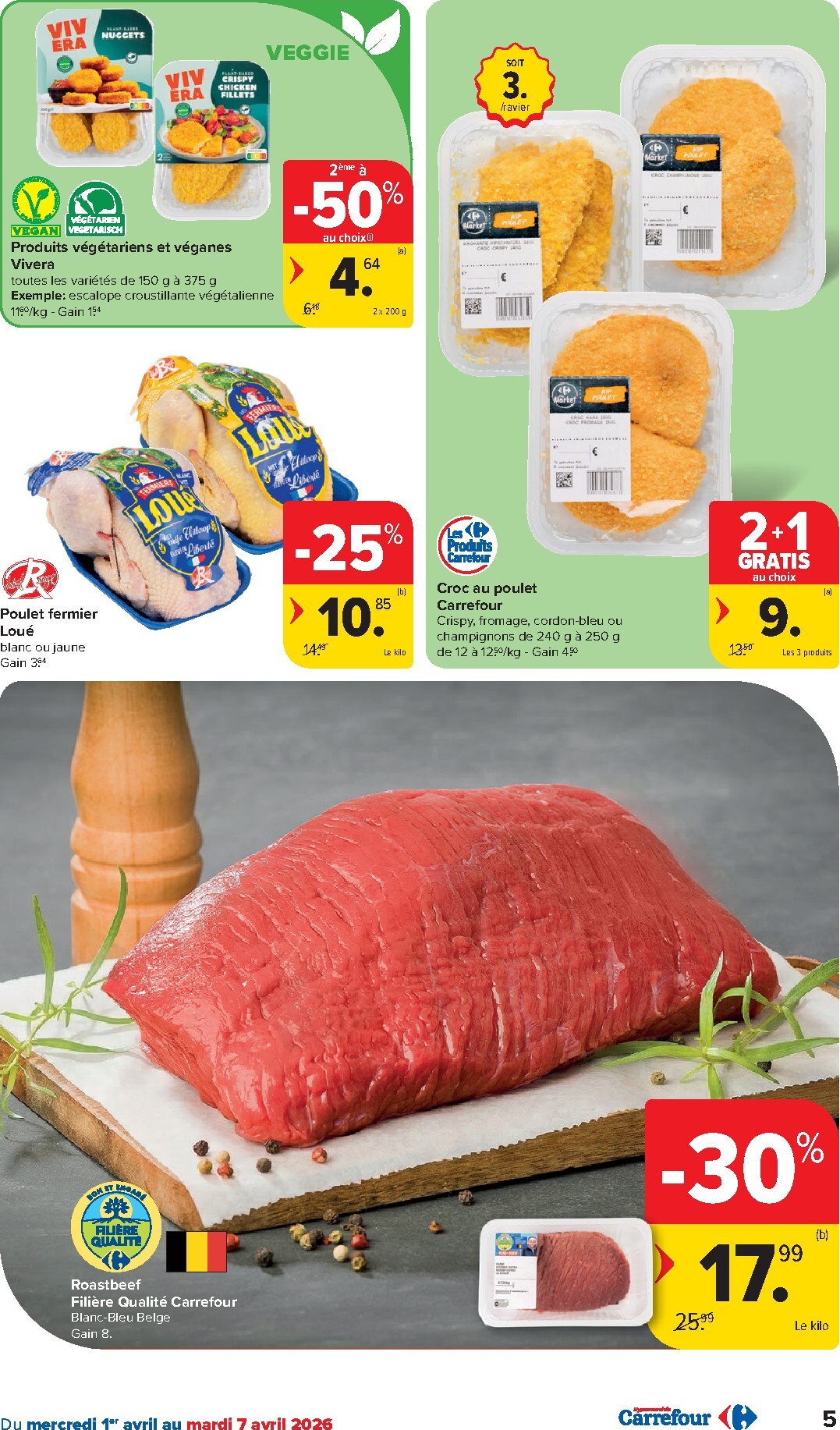 carrefour - De Carrefour Hypermarchés folder geldig vanaf 01/04/2026 t/m 13/04/2026 - page: 5