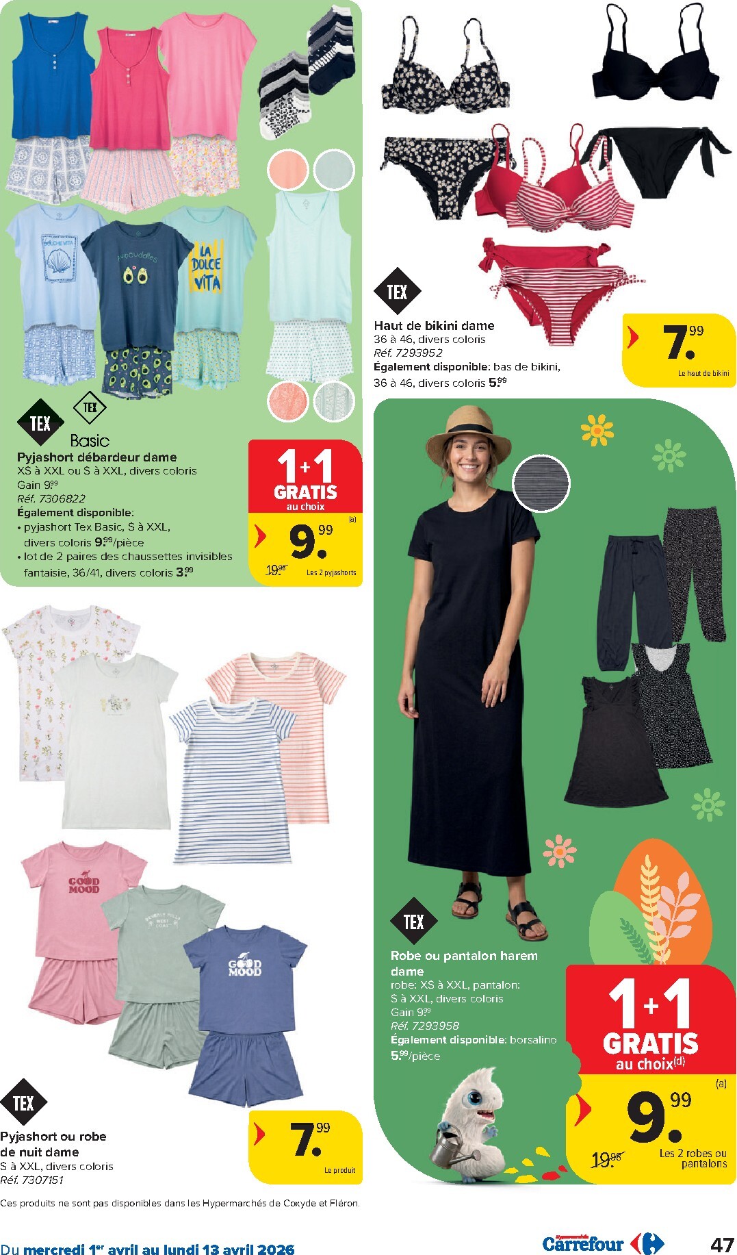 carrefour - De Carrefour Hypermarchés folder geldig vanaf 01/04/2026 t/m 13/04/2026 - page: 47